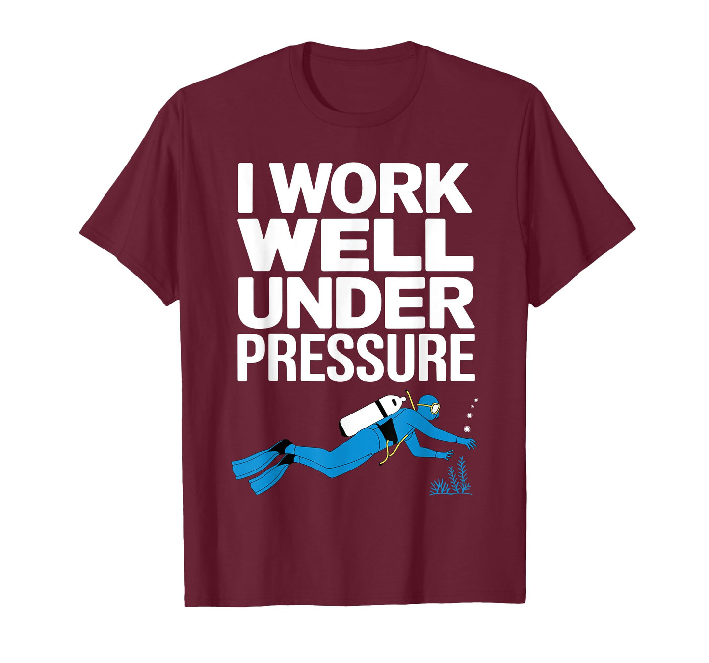 Funny Scuba Diving Art For Men Women Scuba Dive Scuba Diver T-Shirt
