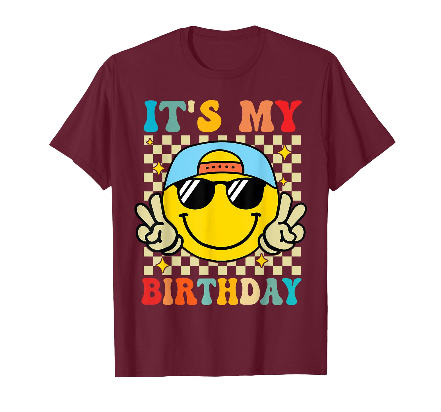 Bruh It's My Birthday Smile Birthday for Boys Kids T-Shirt