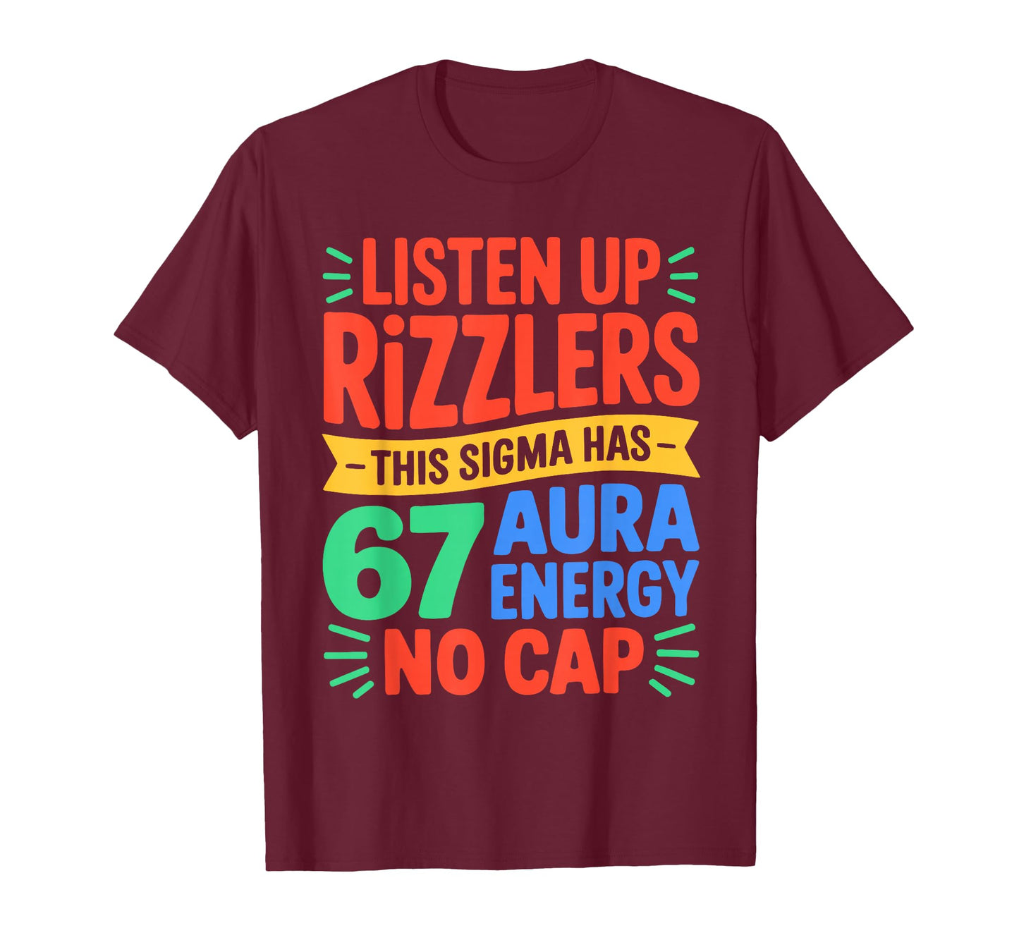 67 Meme Trendy Funny Six Seven Gen Alpha Z Boys Teens Kids T-Shirt