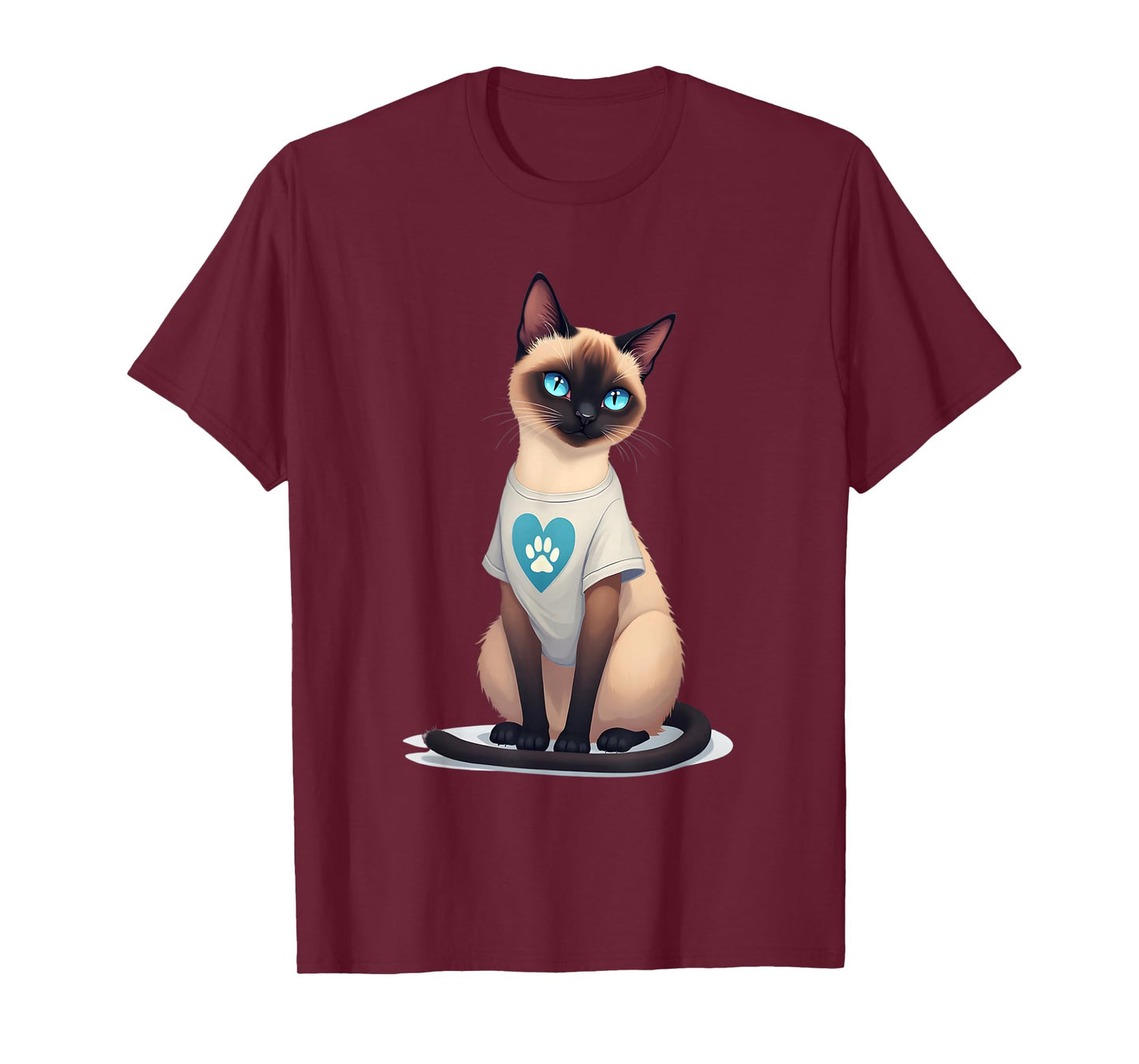 Cute Siamese Cat for A Meezer Owner T-Shirt