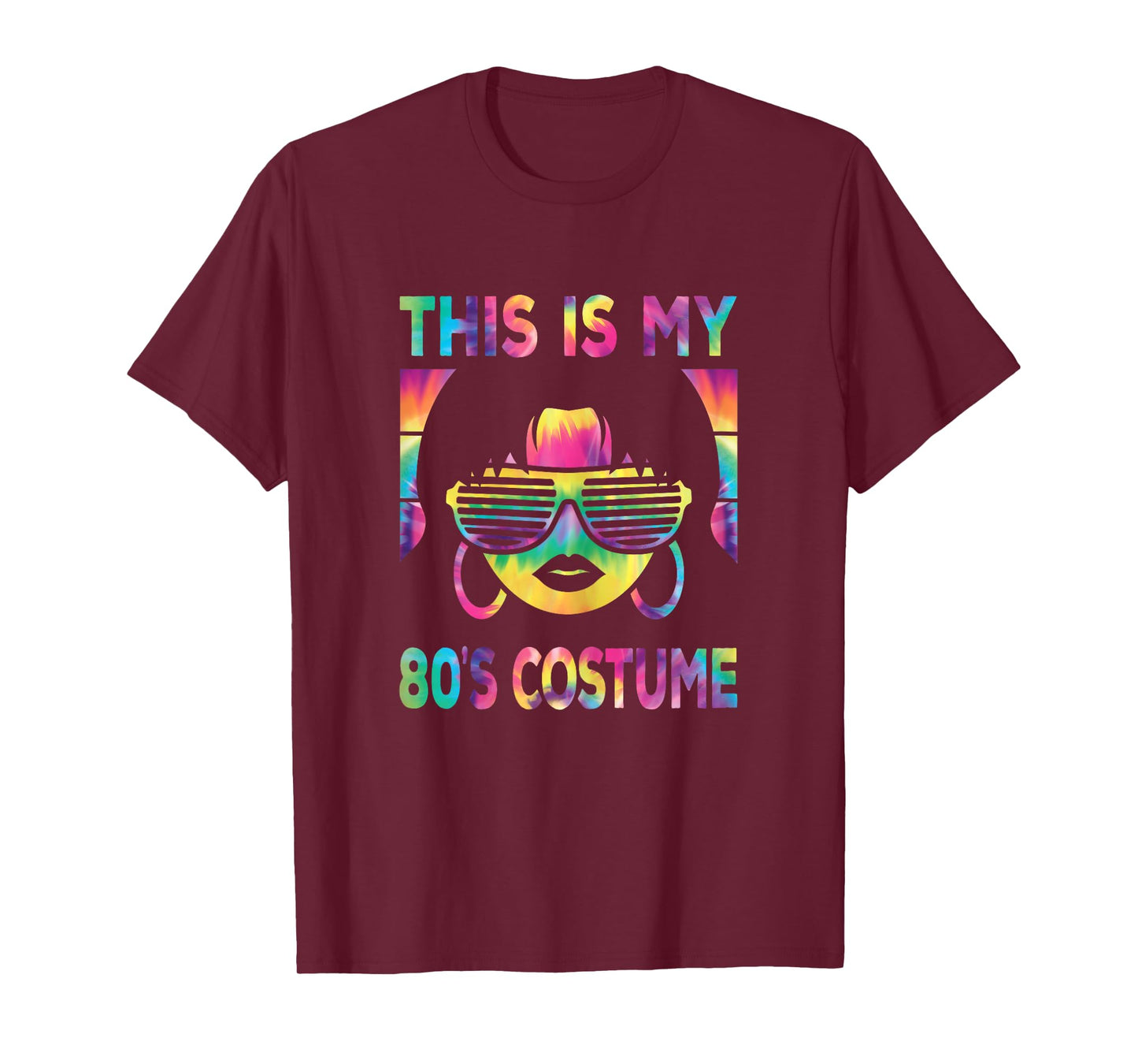This Is My 80s Costume 1980s 80s Outfit Women Disco Party T-Shirt