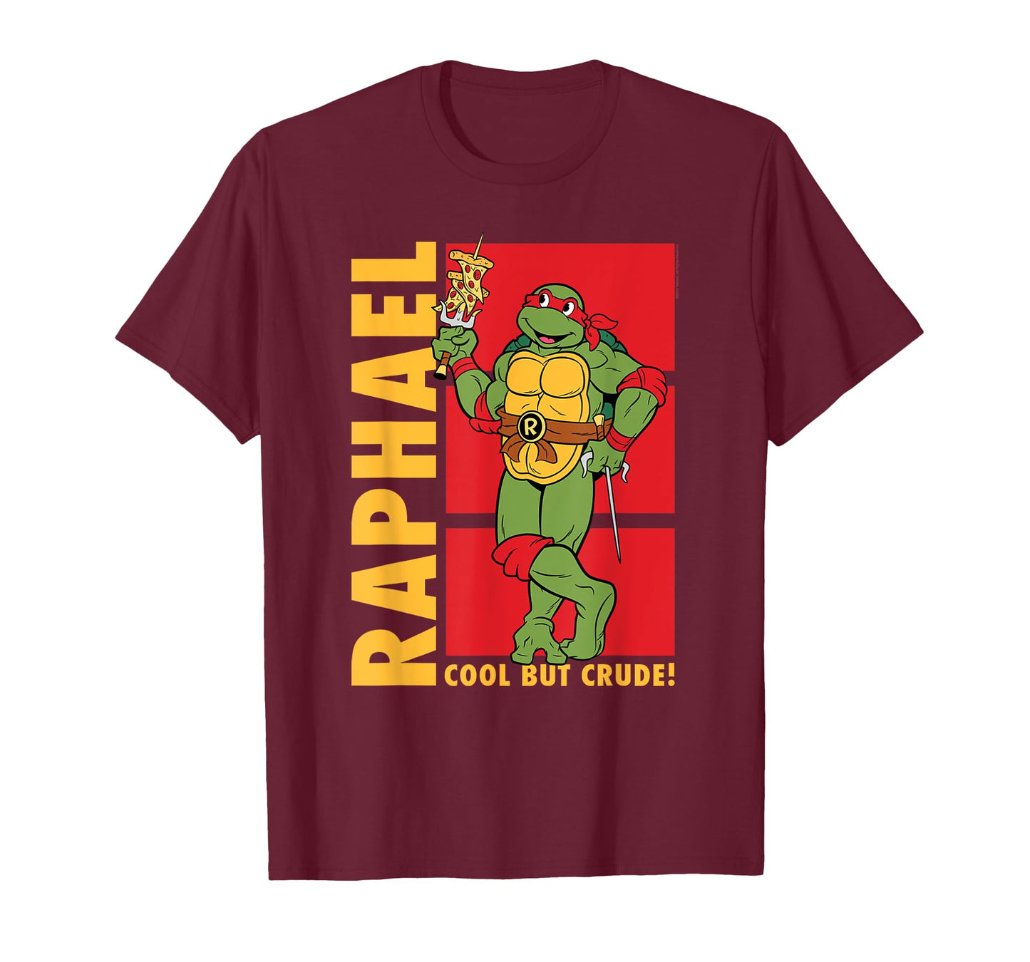 Teenage Mutant Ninja Turtles Raphael Cool Retro Cartoon T-Shirt