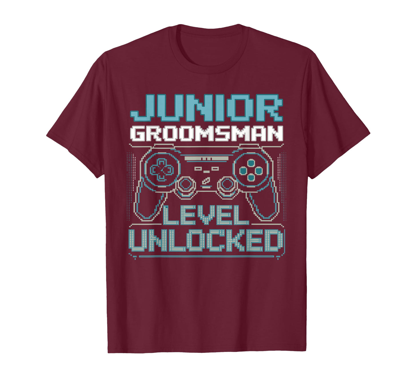 Cute Junior Groomsman Gaming Wedding Party Jr Boys T-Shirt