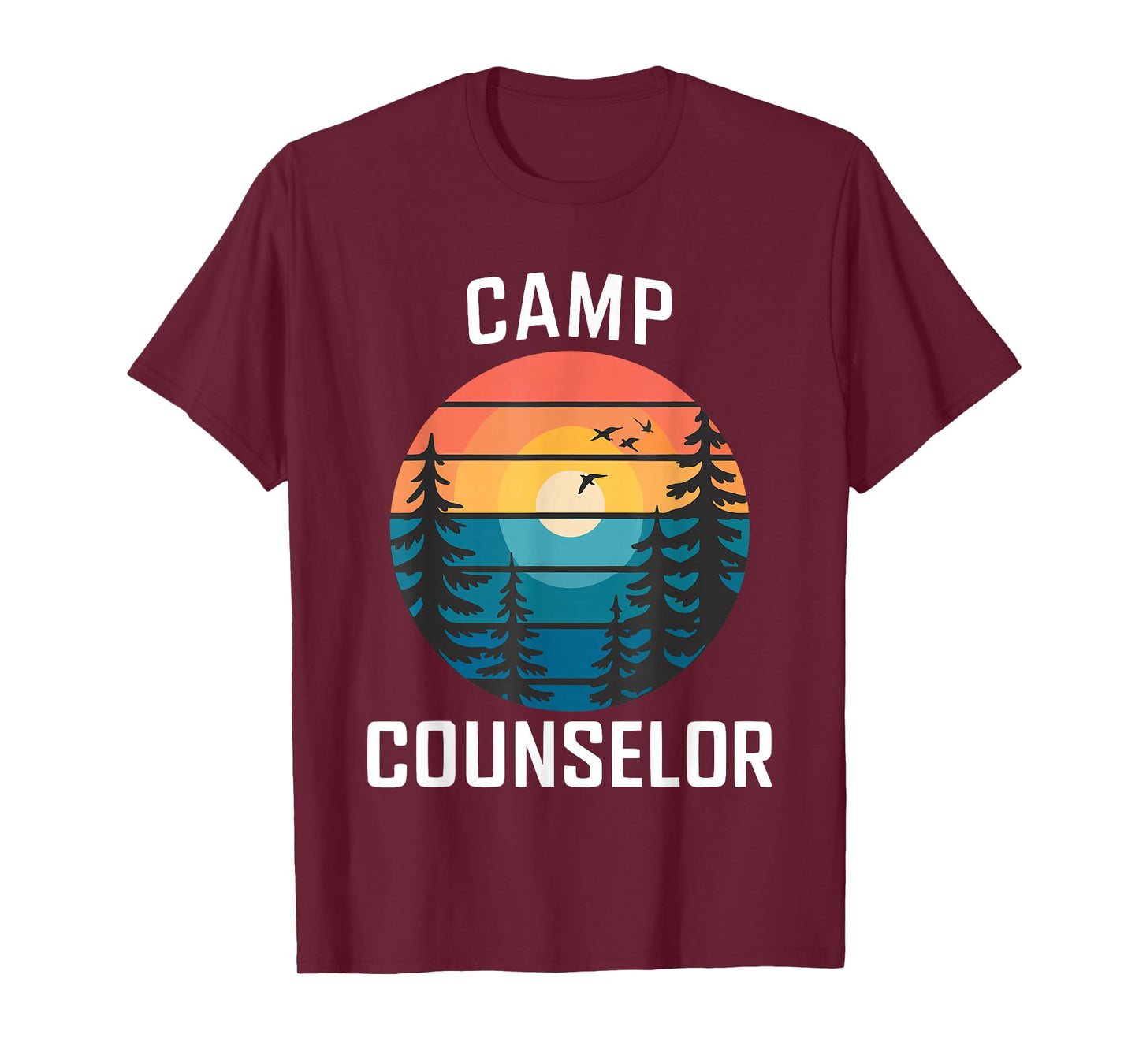 Camp Counselor Shirt Camper Summer Camping Staff T-Shirt