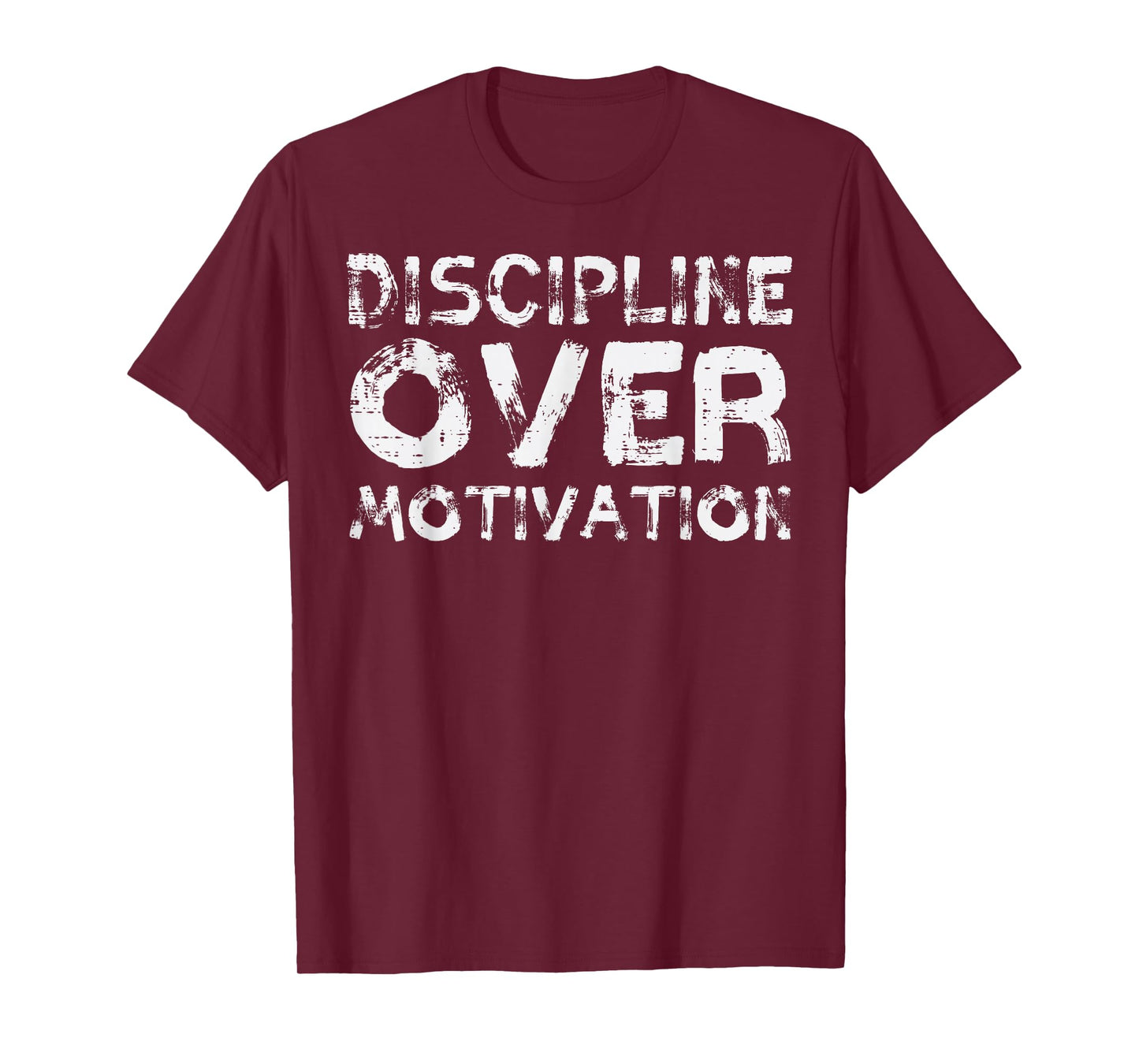Gym Discipline Over Motivation Workout Fitness Men Women T-Shirt