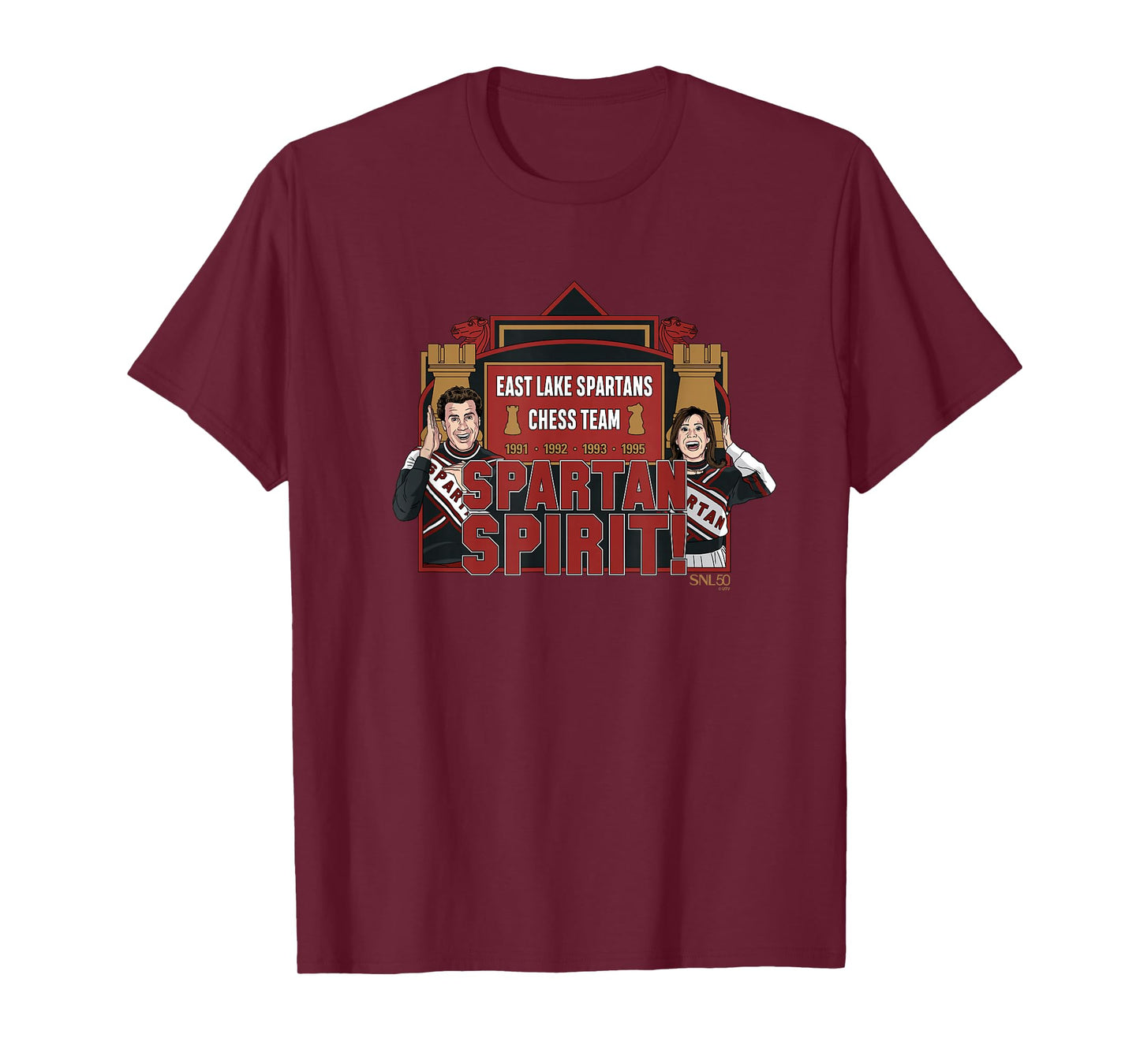 SNL Spartan Cheerleaders Spartan Spirit T-Shirt