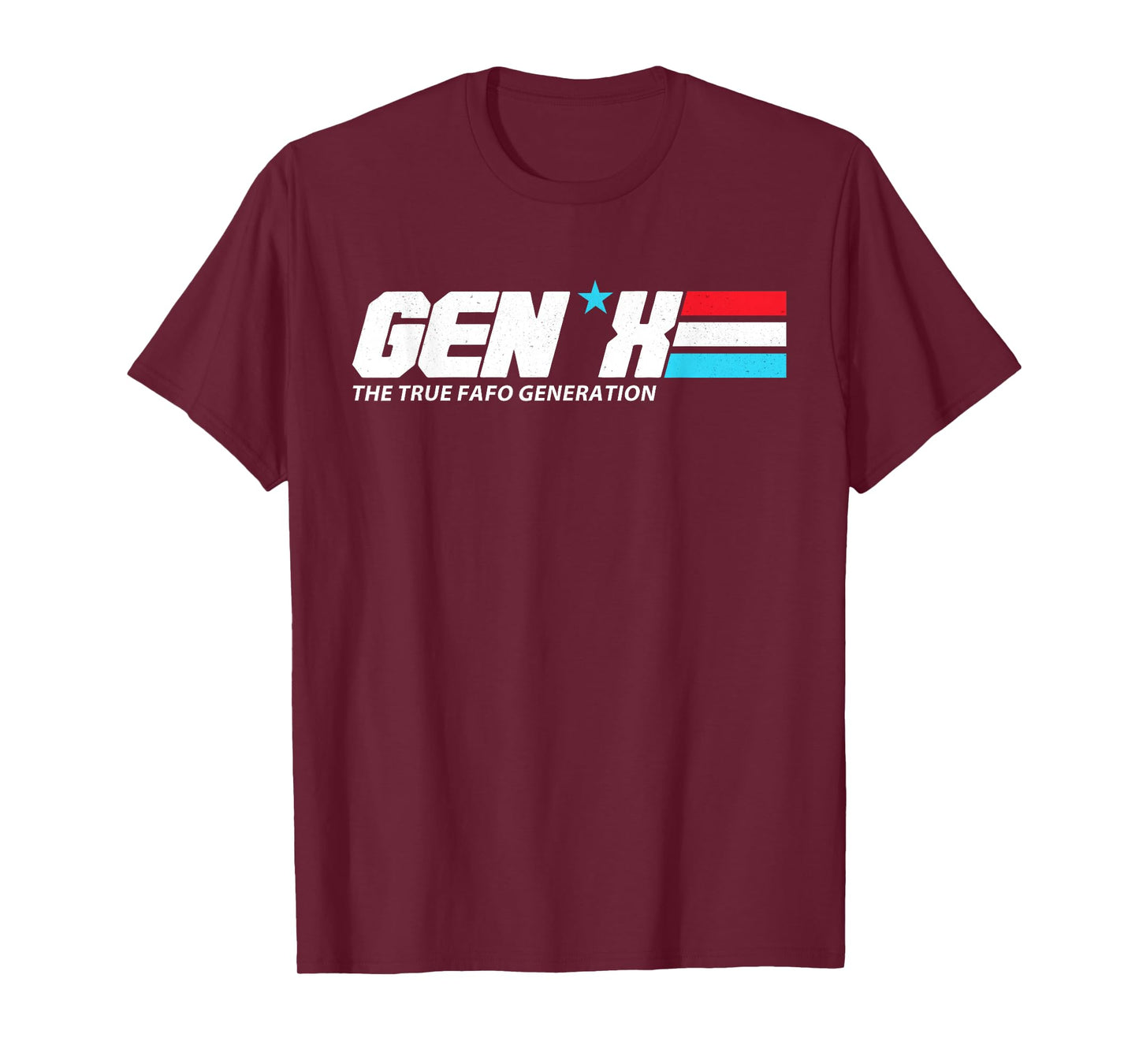 Gen X The True-FAFO Generation Retro Gen X 1965 1980 Saying T-Shirt