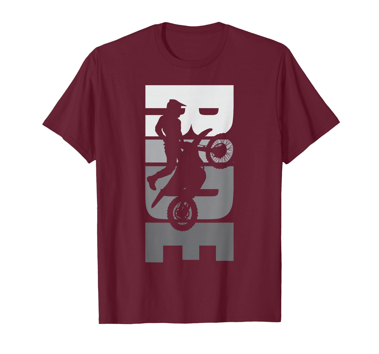 Ride: Dirt Bike Motocross Motorbike MX Off-Road Life Passion T-Shirt