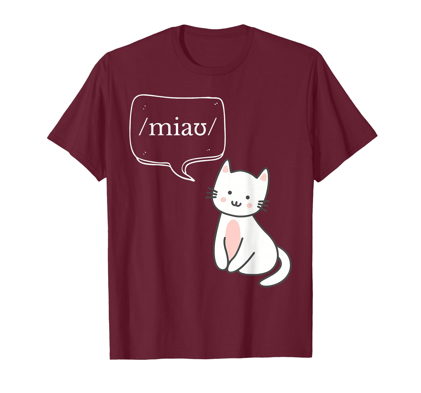 Cute Kitten Peds SLP Phonetic CCC-SLP Early Intervention T-Shirt