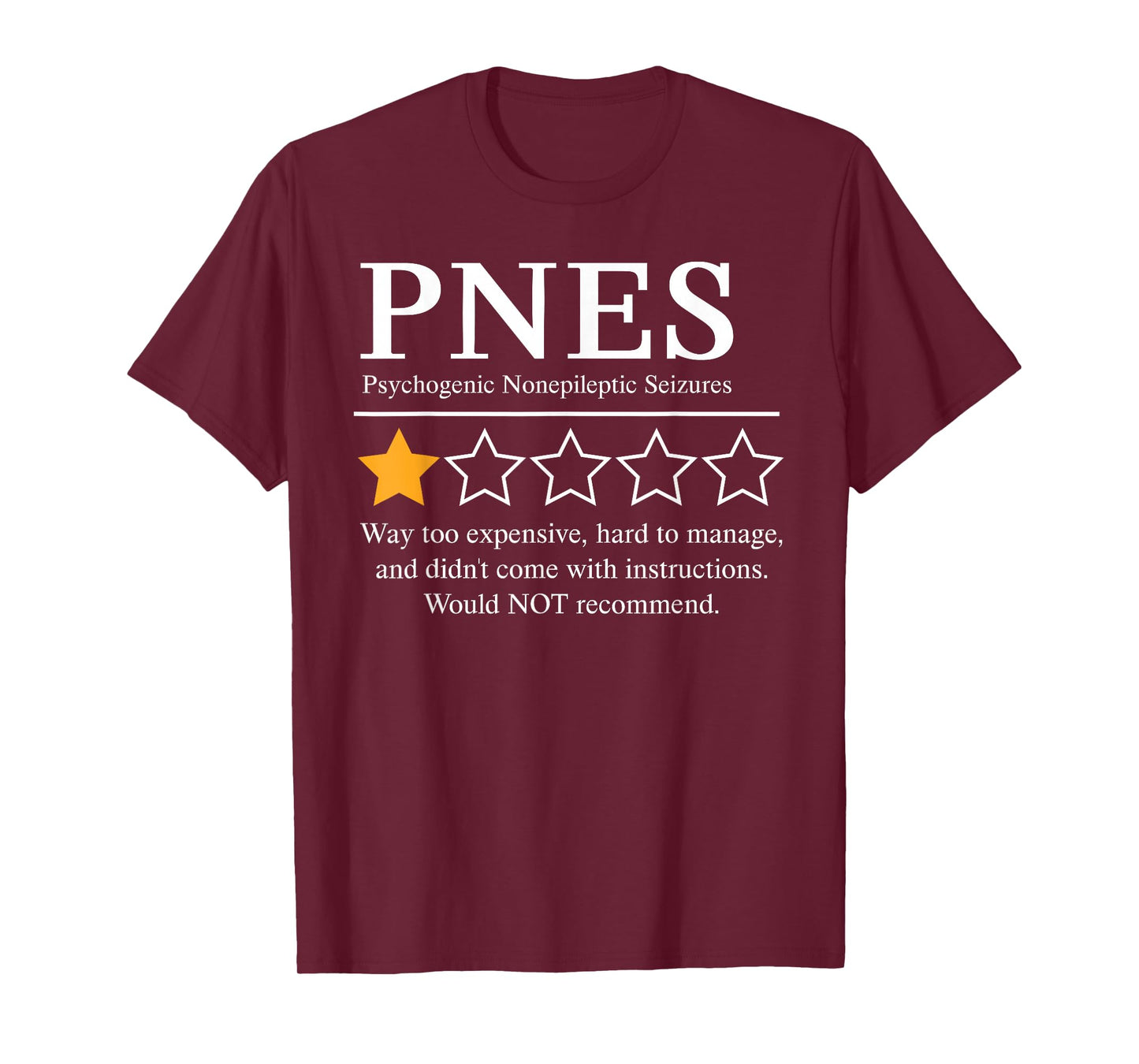 Psychogenic Nonepileptic Seizures Awareness PNES Warrior T-Shirt