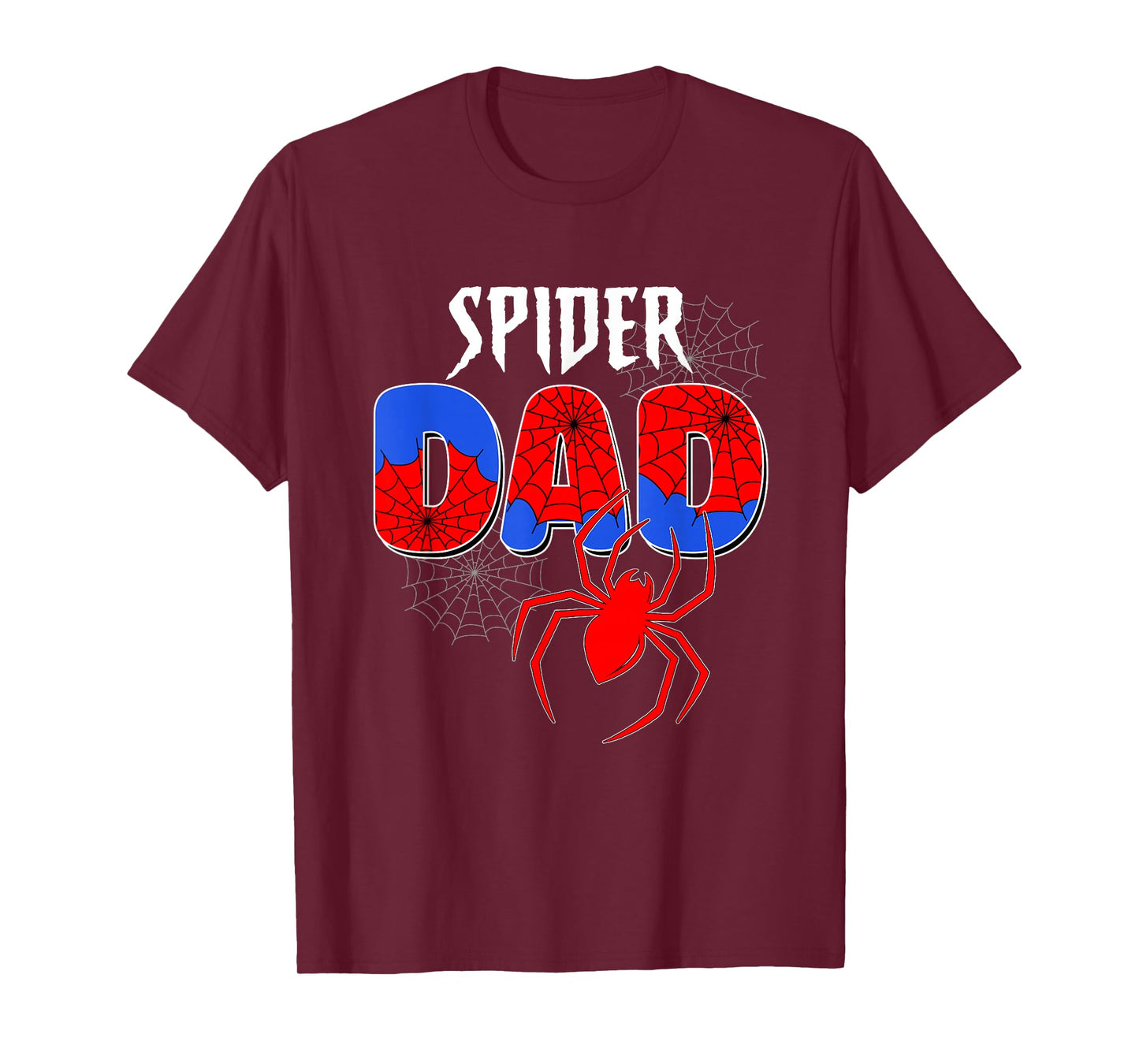 Funny Spiders Dad Matching Family Birthday Father's Day T-Shirt