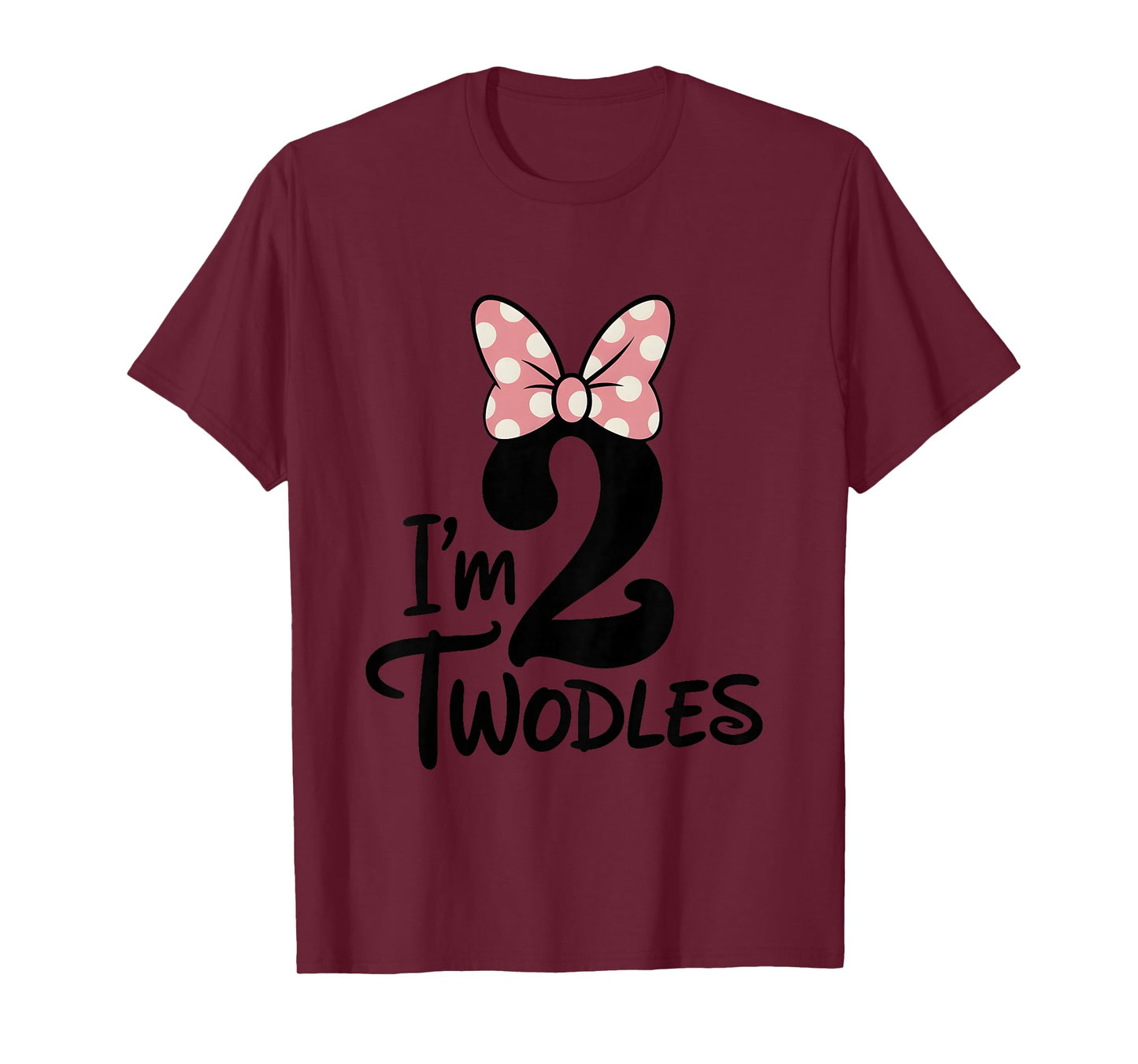 I’m Twodles 2nd Birthday Girl Design T-Shirt