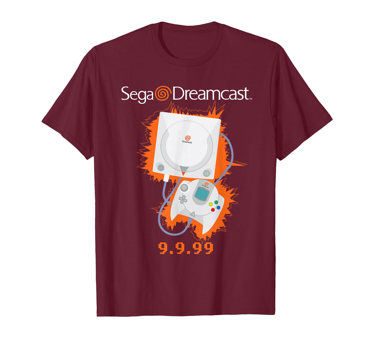 Dreamcast Console 9.9.99 T-Shirt