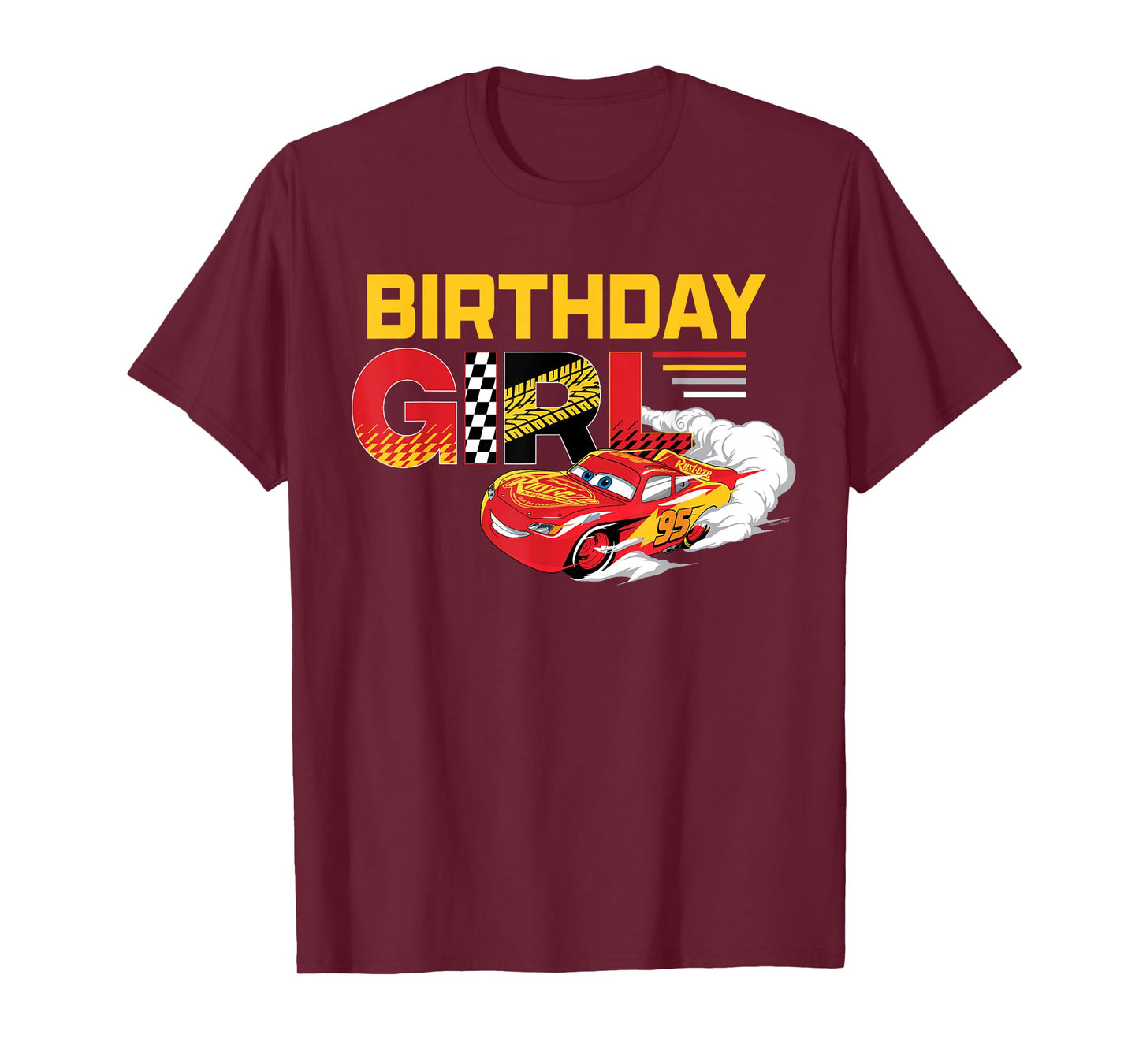 Disney & Pixar's Cars “Birthday Girl” Lightning McQueen T-Shirt