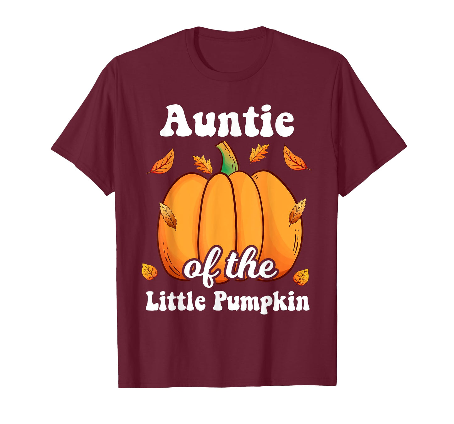 Auntie of the Little Pumpkin Thanksgiving Baby Shower Reveal T-Shirt