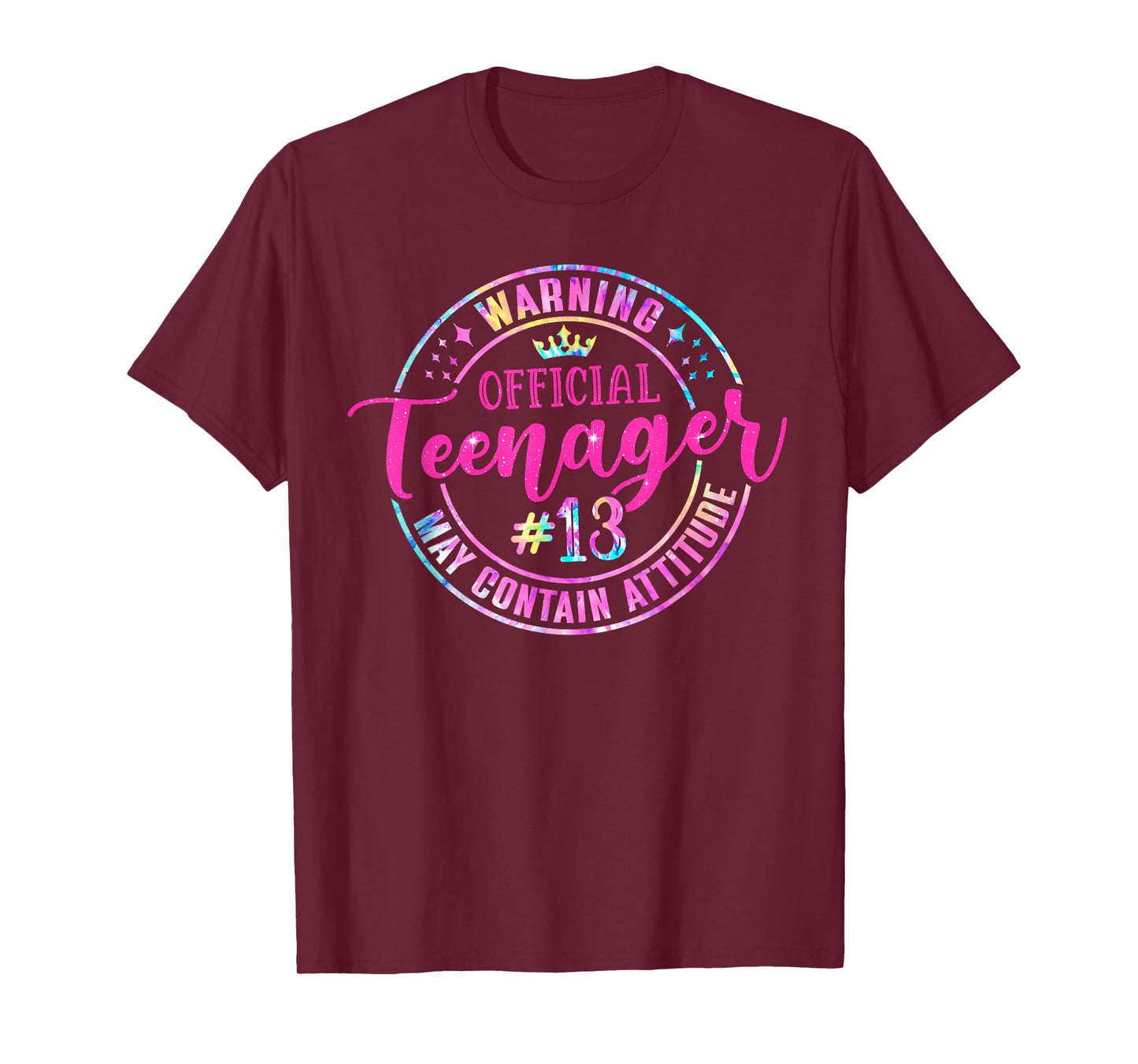 13th Birthday Girl Official teenager 13 Year Old Birthday T-Shirt