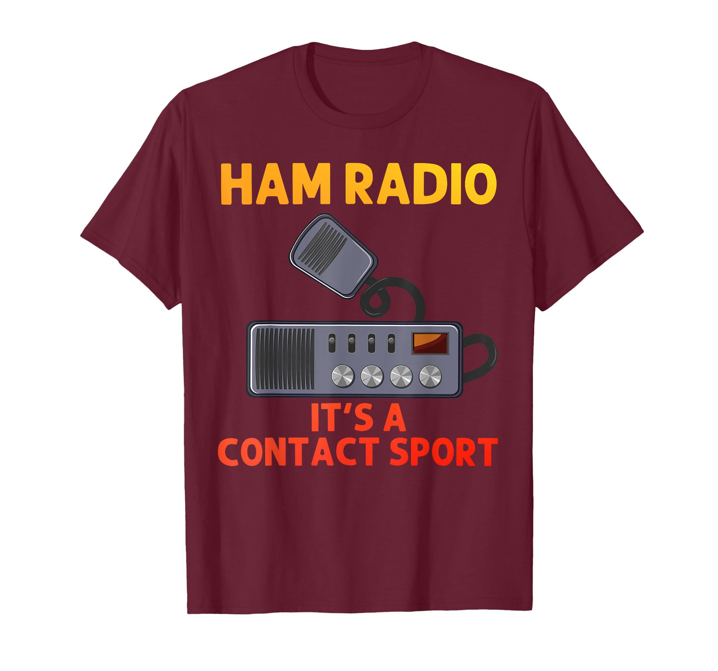 Ham Radio Art For Men Women Amateur Radio Operator CB Radio T-Shirt