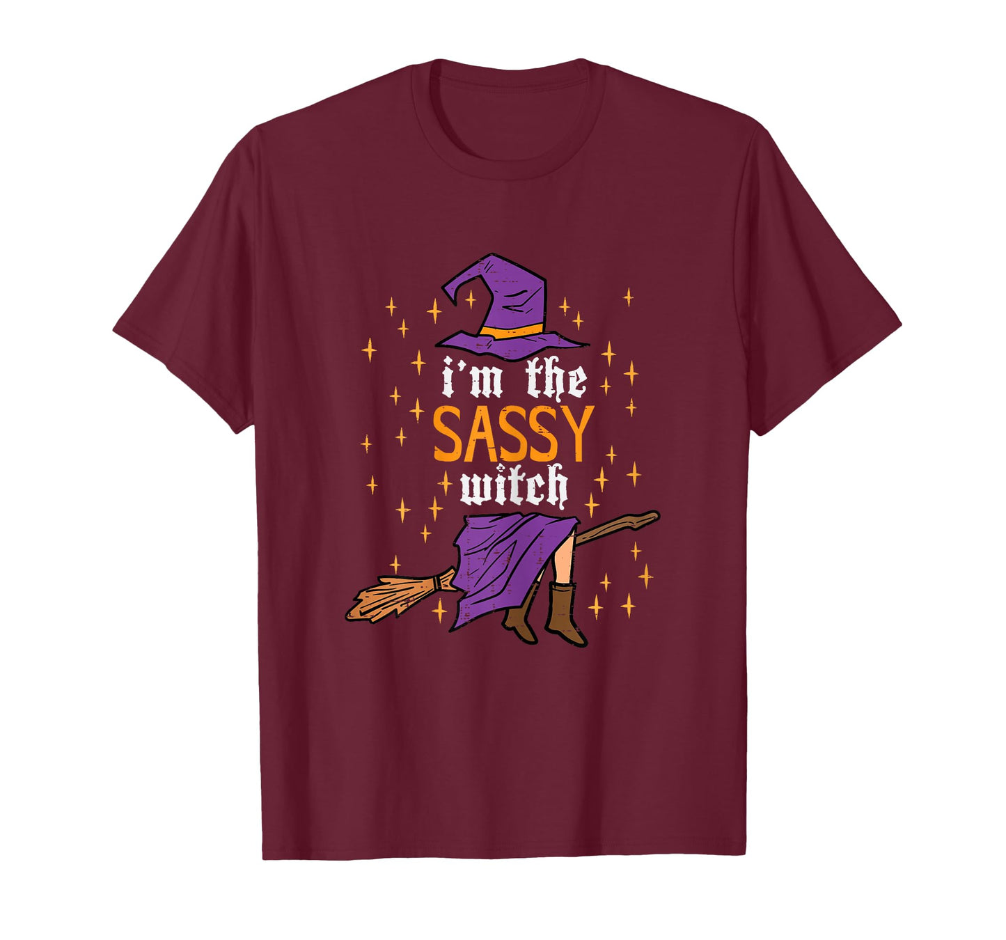 Halloween Im The Sassy Witch Funny Costume Women Girls Kids T-Shirt