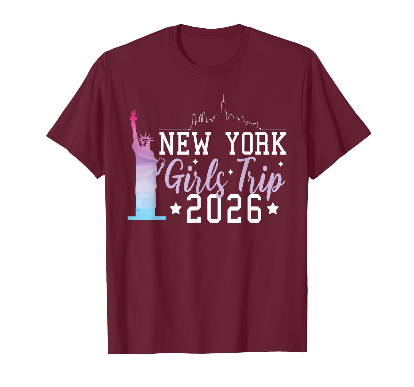 Girls Trip 2026 New York NYC Summer Vacation Ladies Weekend T-Shirt