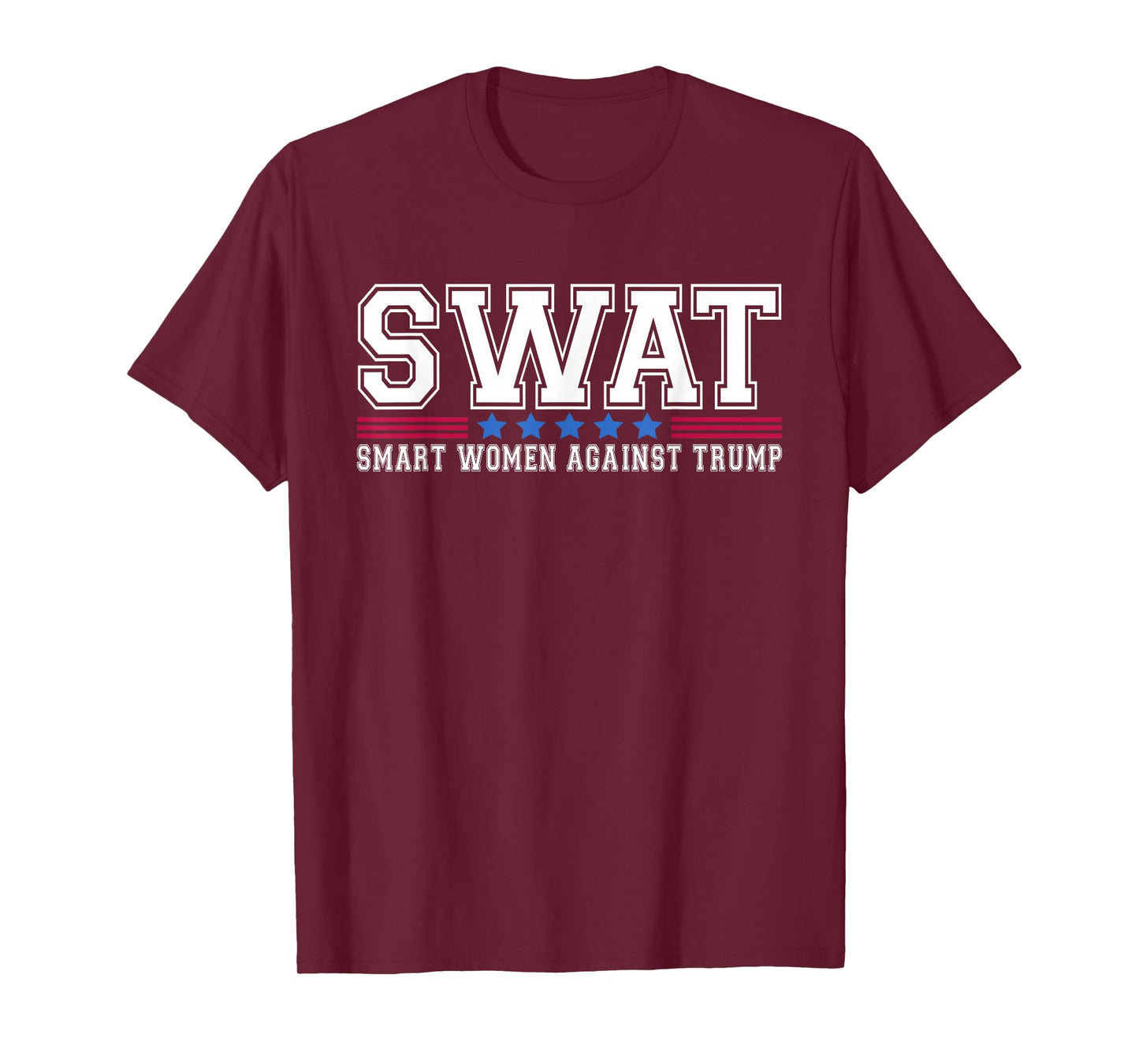 SWAT Smart Women Against Trump Funny Anti-Trump 2024 T-Shirt