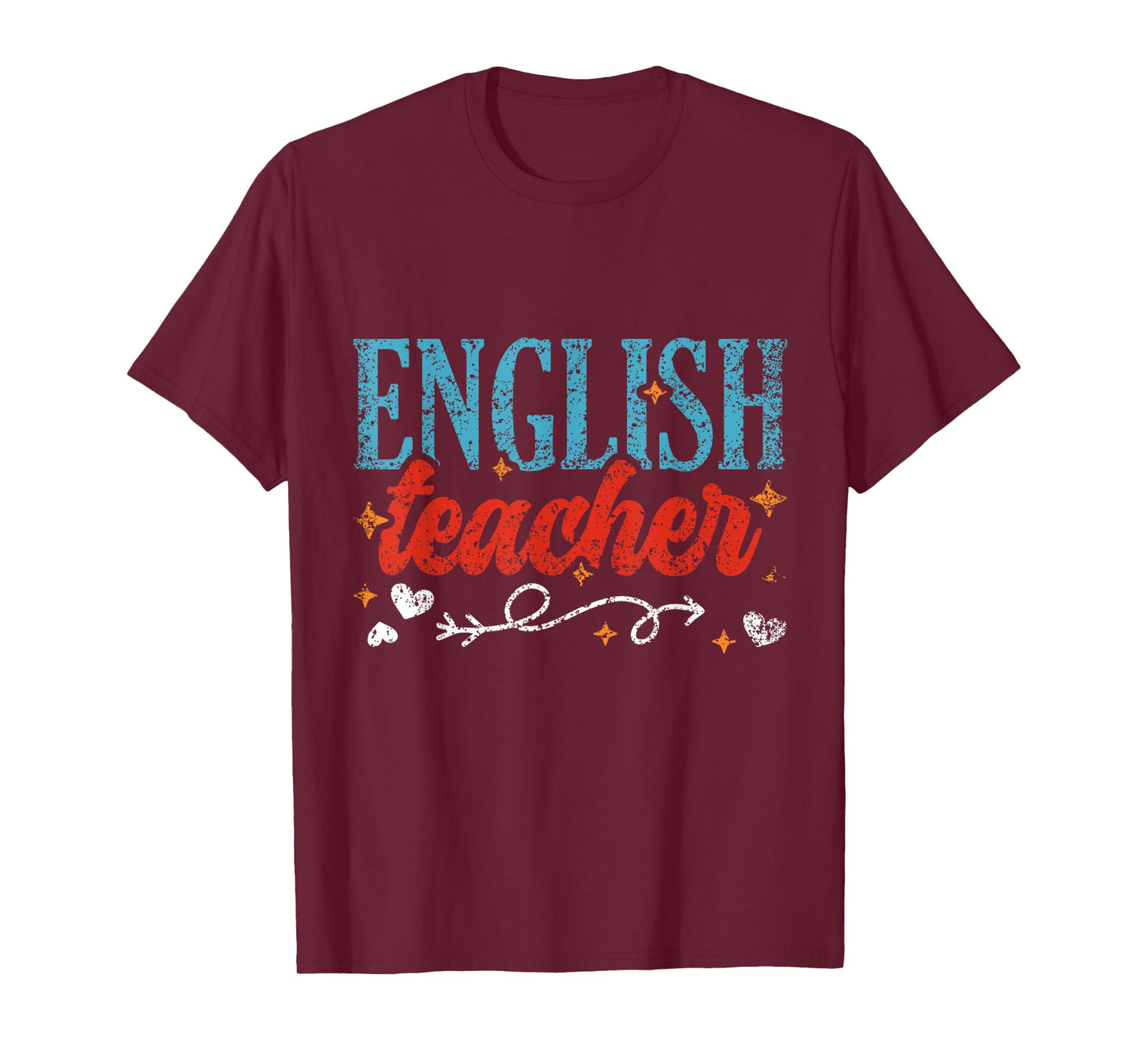English Teacher Class Men Women Grammar English Teacher T-Shirt