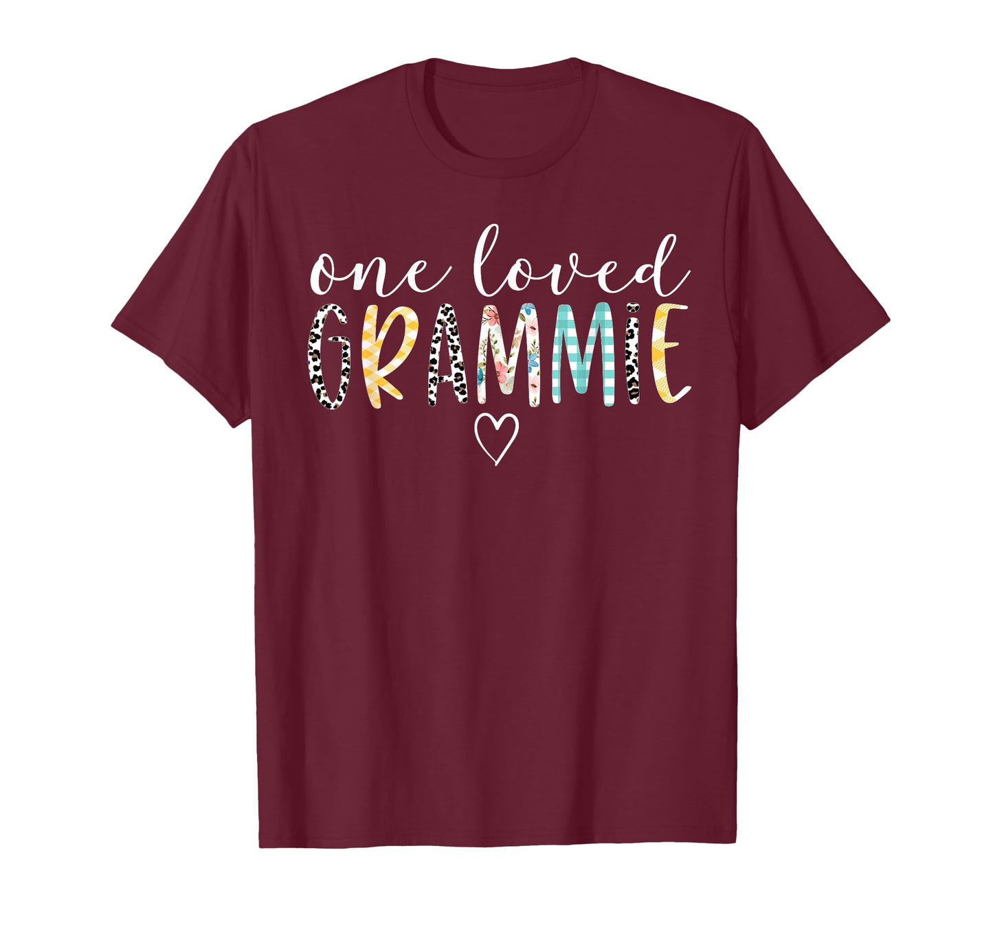 Grammie Gifts Women One Loved Grammie Mother's Day T-Shirt