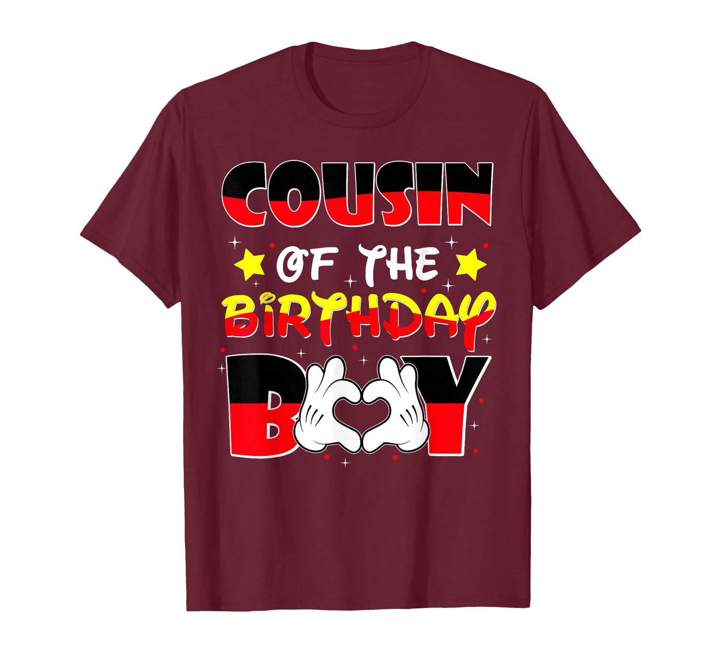 Cousin of The Birthday Boy Shirt Funny B-Day Family Matching T-Shirt