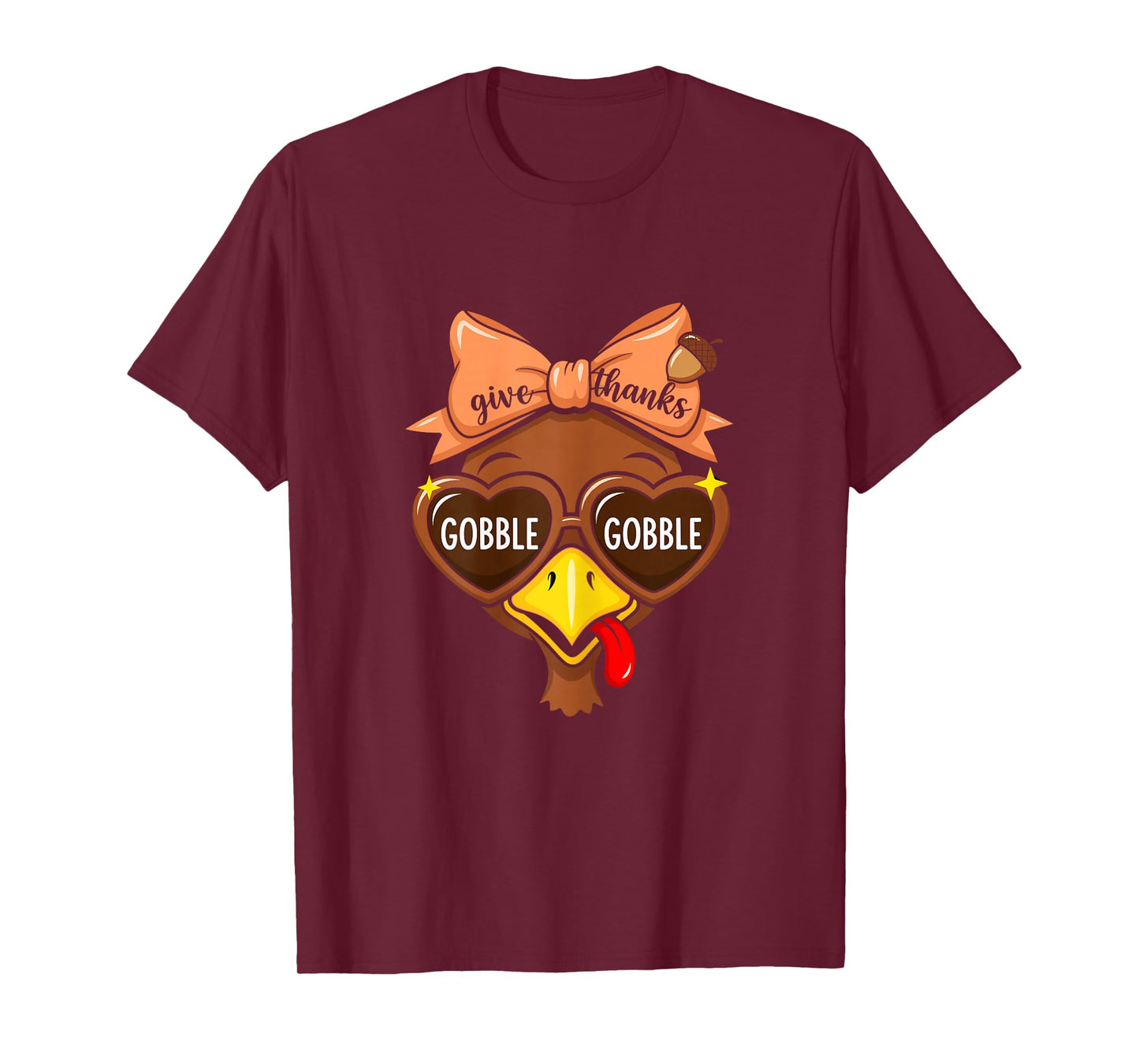 Thanksgiving Outfit Toddler Girl Turkey Shirts for Women T-Shirt