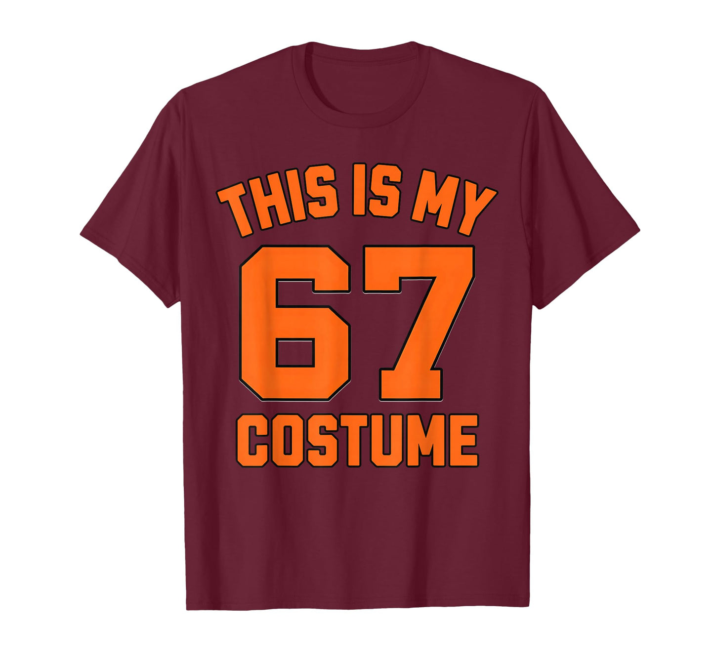 Brainrot Meme Boys Kids 67 This is My Halloween 67 Costume T-Shirt