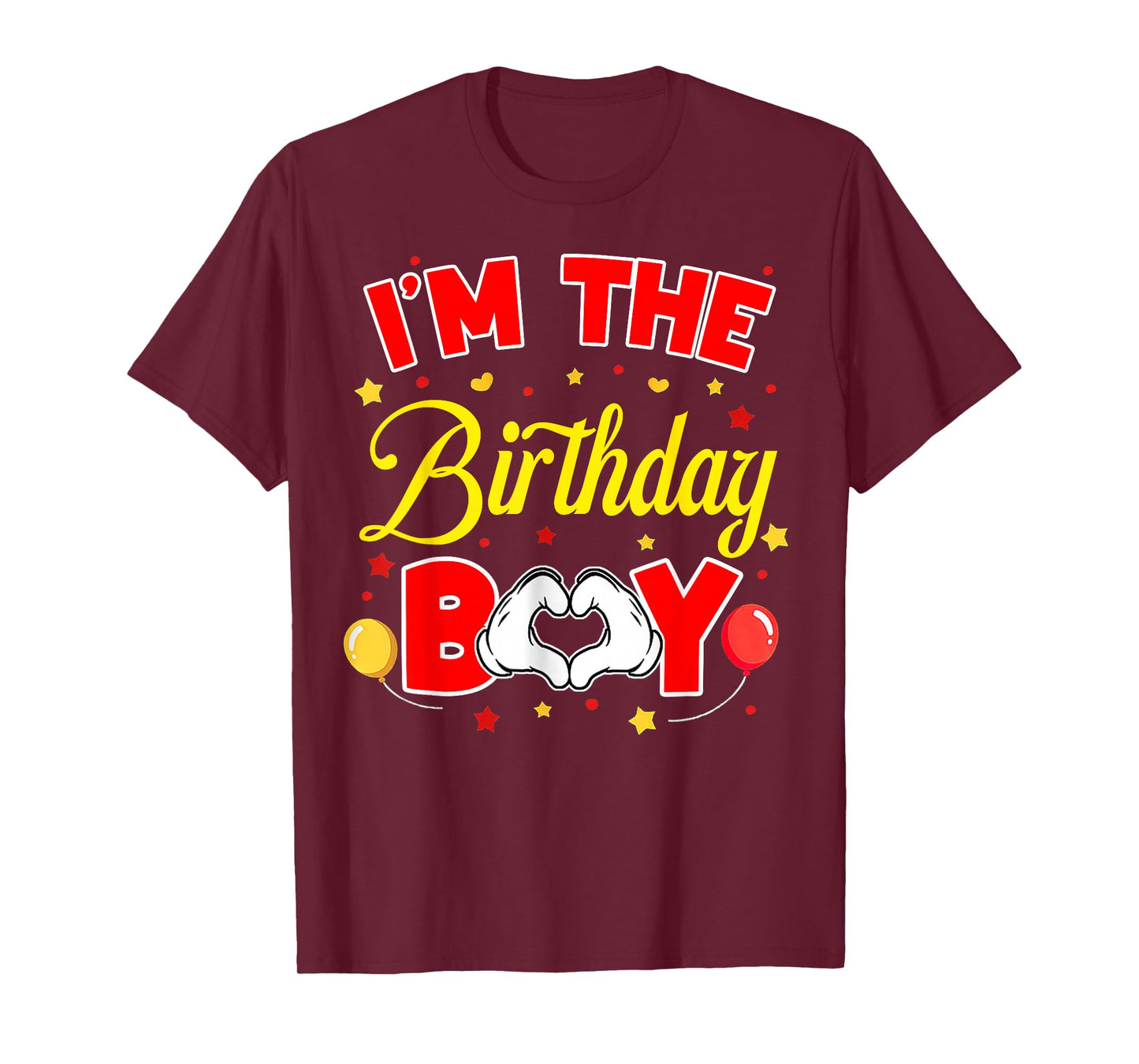 I'm The Birthday Boy Matching Family Birthday Party T-Shirt