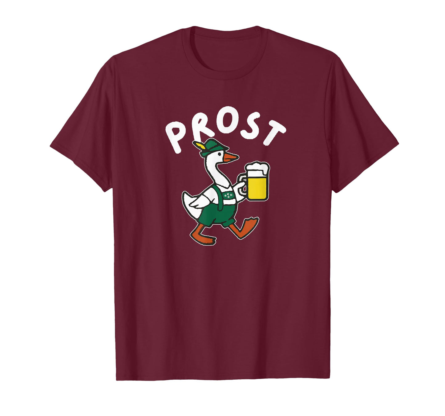 Funny October Prost Beer Festival Goose Oktoberfest Drinking T-Shirt