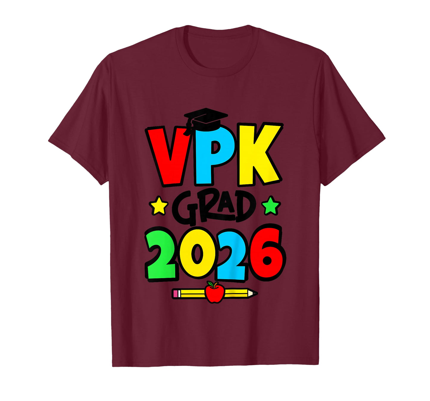 Kids VPK Graduation VPK Grad 2026 T-Shirt