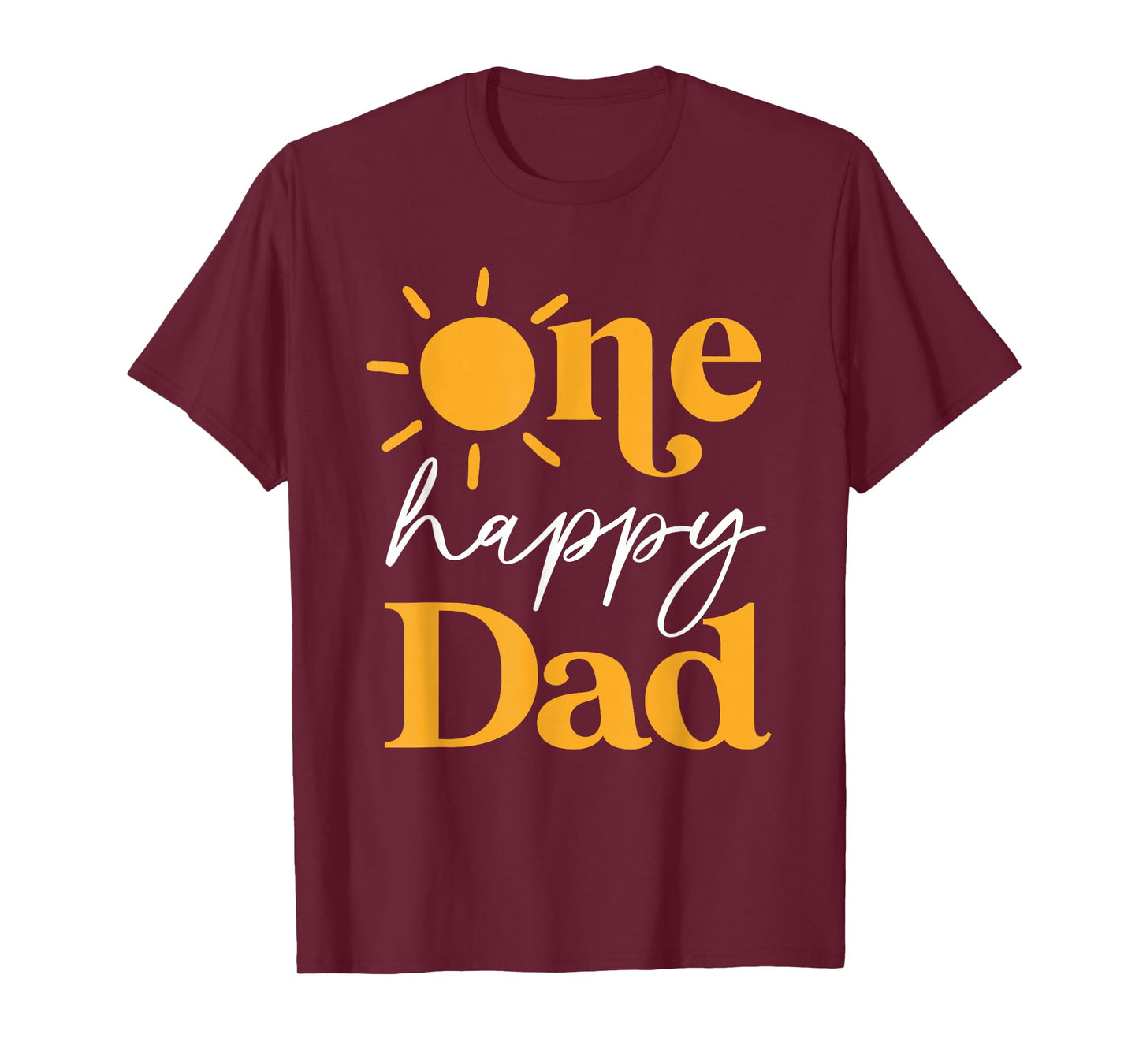One Happy Dad of The Birthday First Trip Around the Sun T-Shirt
