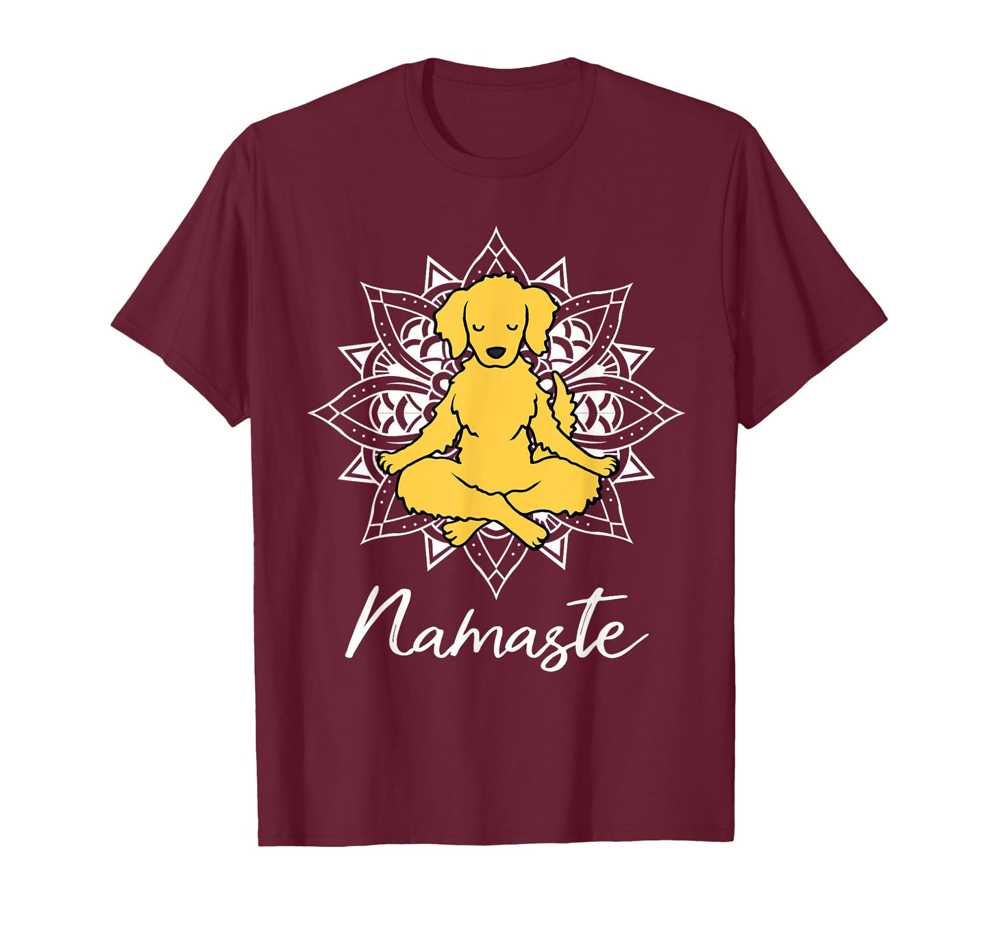 Golden Retriever Yoga for a yoga workout fan T-Shirt