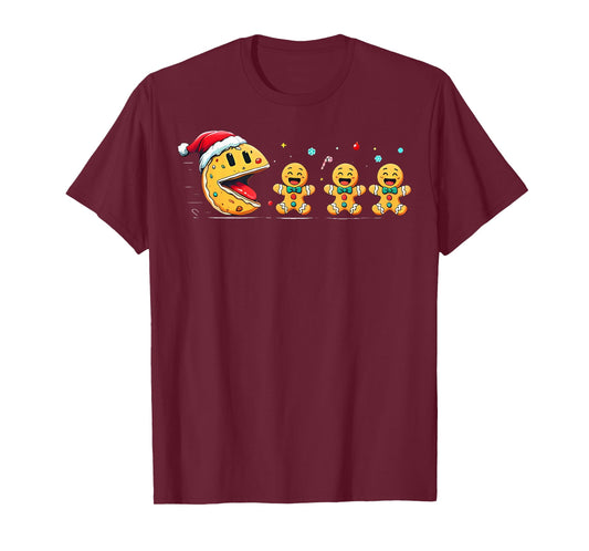 Funny Gingerbread Christmas Cookie Baking Boys Girls Kids T-Shirt