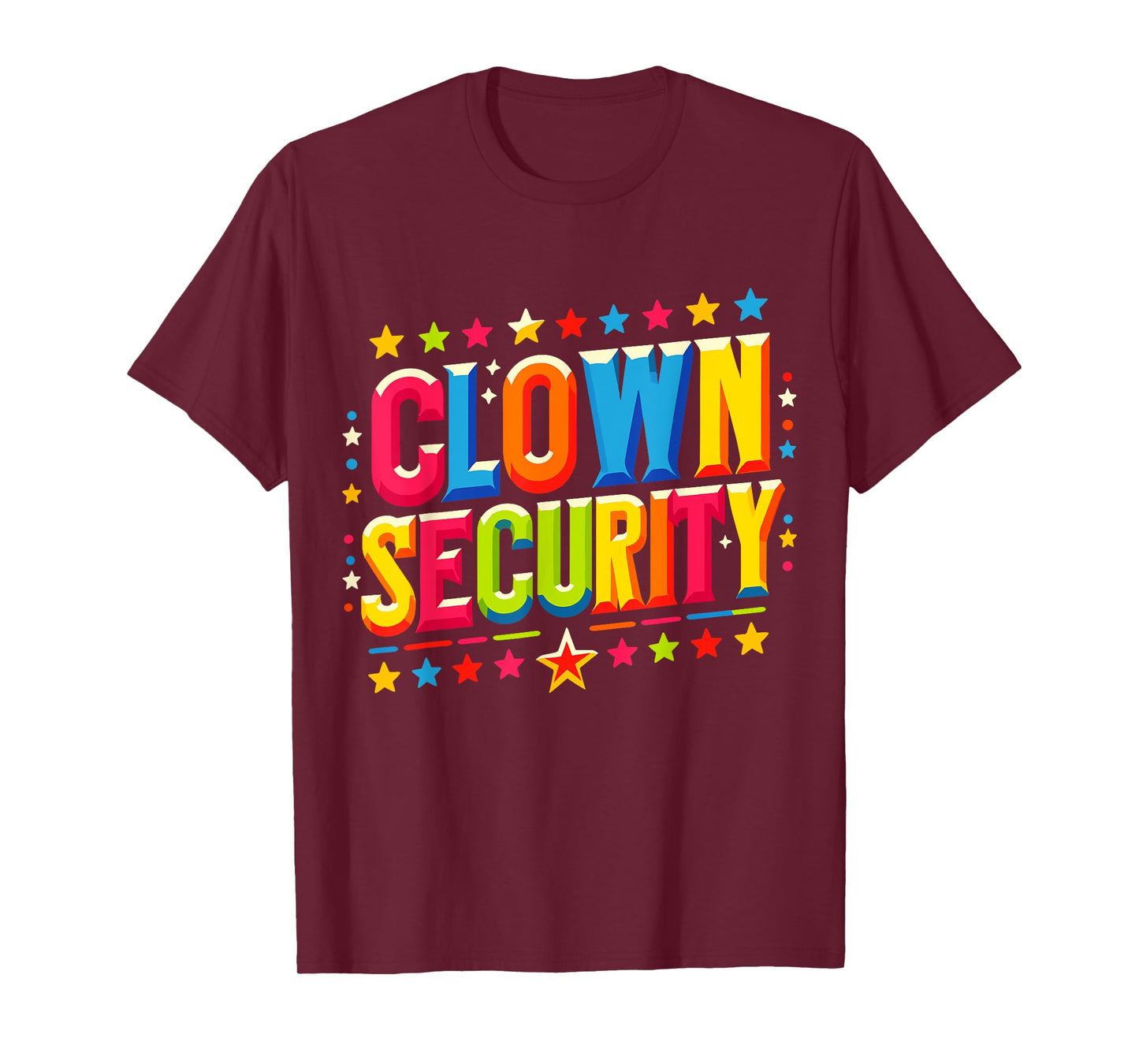 Clown Security Halloween Costume T-Shirt