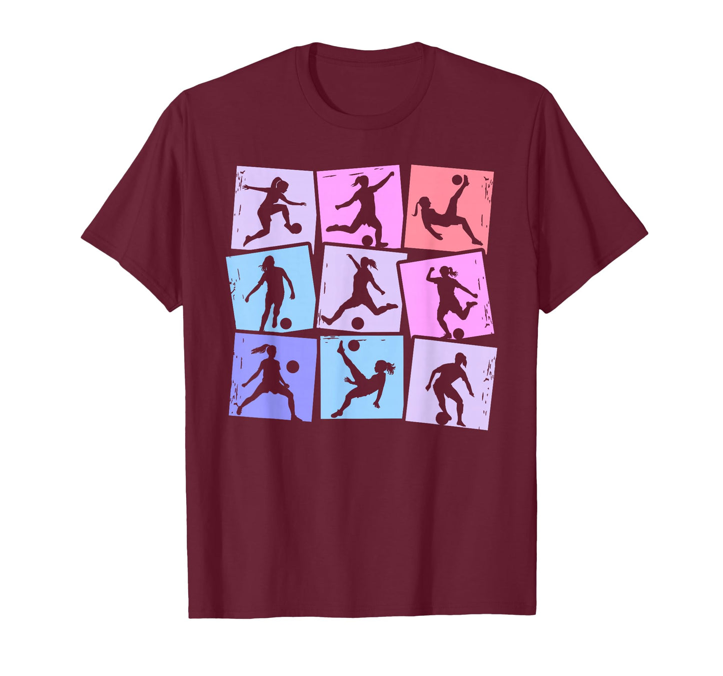 Soccer Girl Kids Women T-Shirt