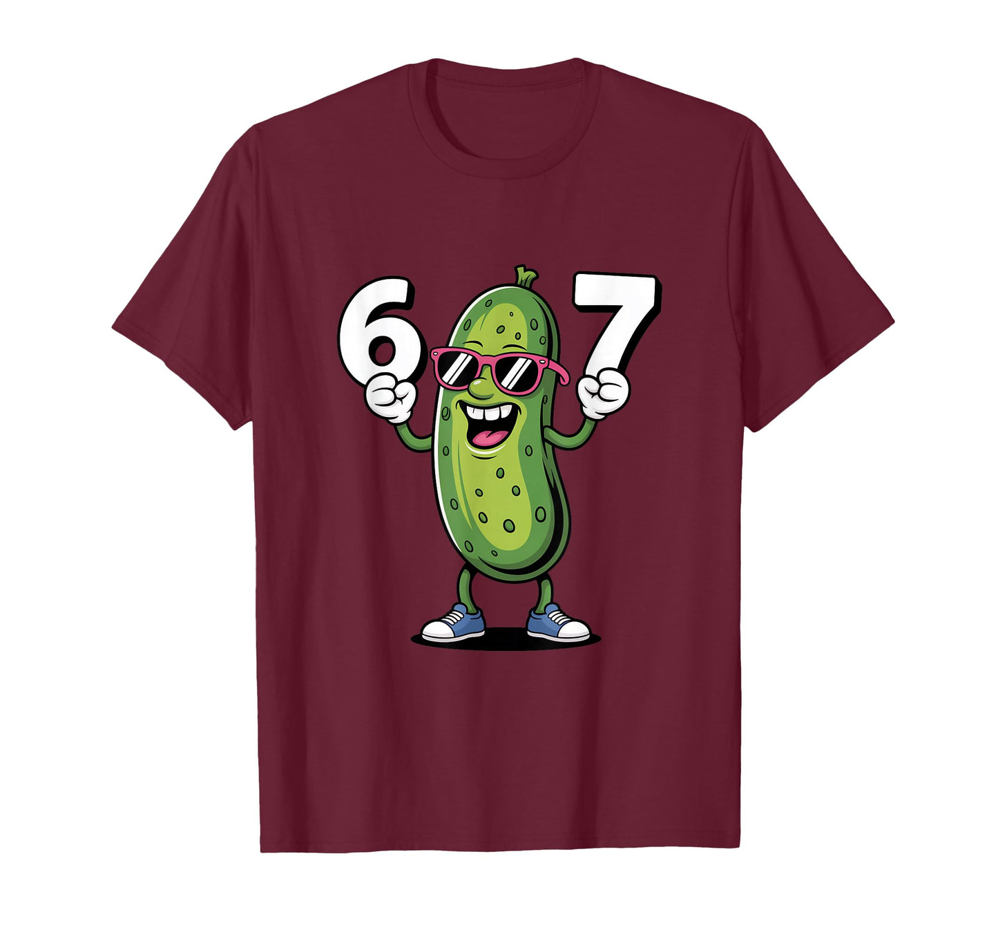 67 Meme Funny Pickle 6 7 Six Seven 6-7 T-Shirt