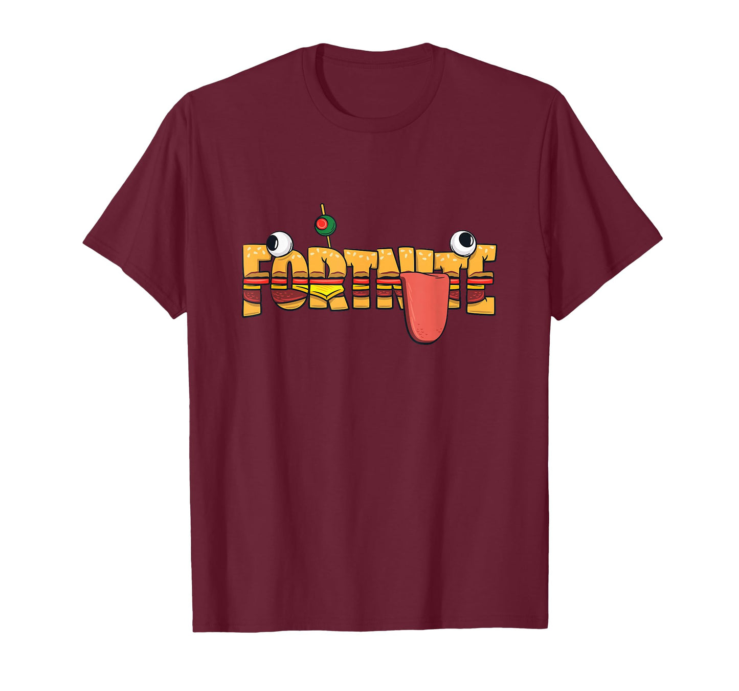 Fortnite Durr Burger Stylized Logo T-Shirt