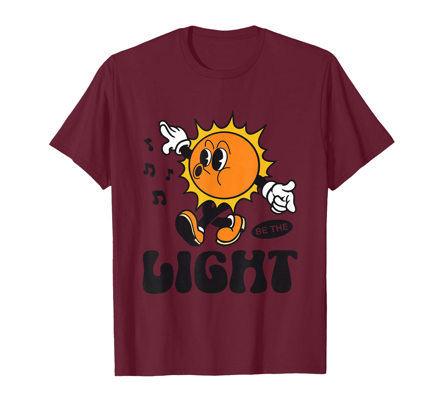 Christian Y2K Graphic Tee Faith Streetwear Be The Light T-Shirt