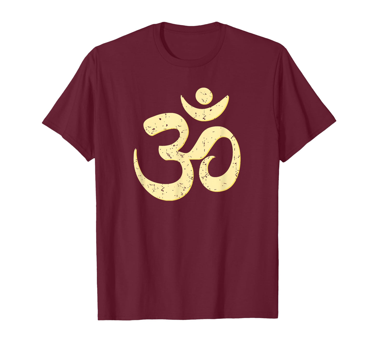 Rich Sphere Om Omkar Aum Symbol Spiritual Yoga Meditation Zen Vintage T-Shirt