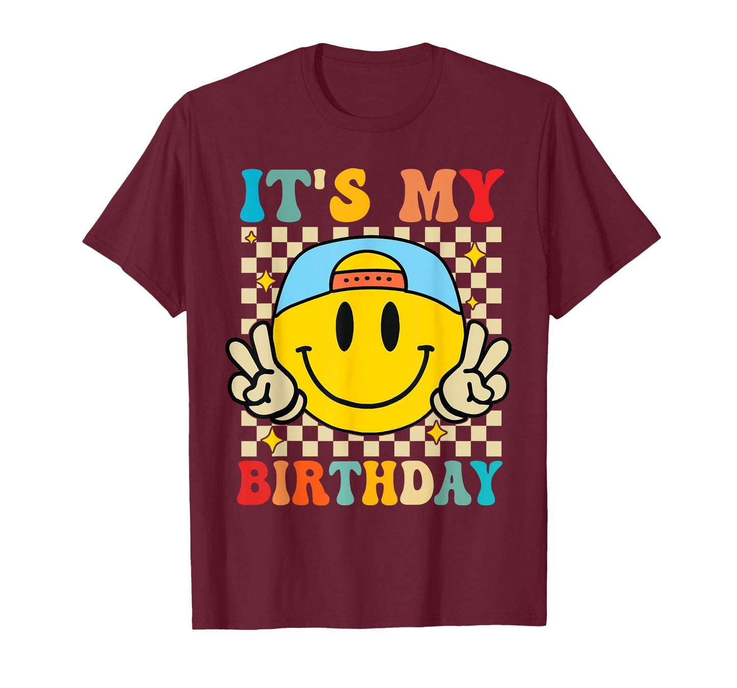 Bruh It's My Birthday Smile Birthday for Boys Kids T-Shirt