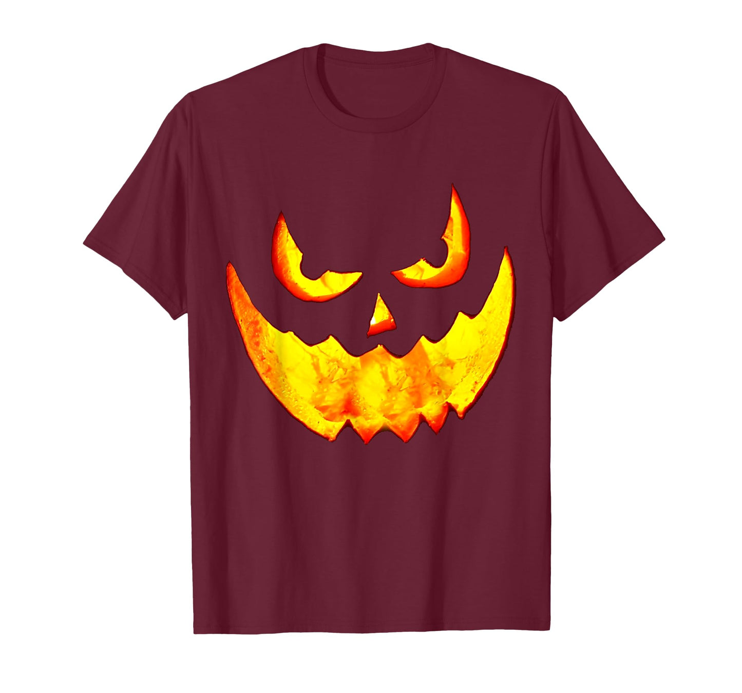 Jack O Lantern Scary Pumpkin Halloween Costume T-Shirt