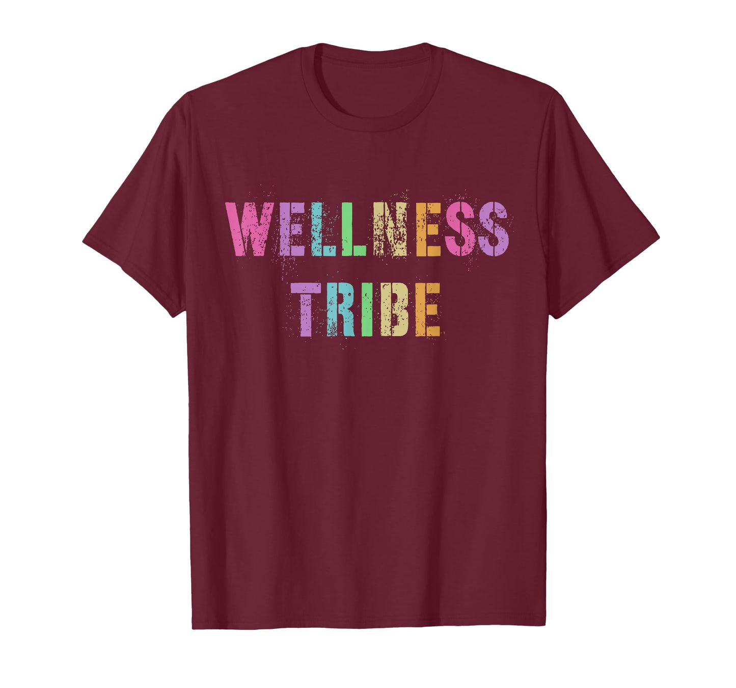 WELLNESS TRIBE Health Trainer Fitness Rockstar Crew Yoga Mom T-Shirt