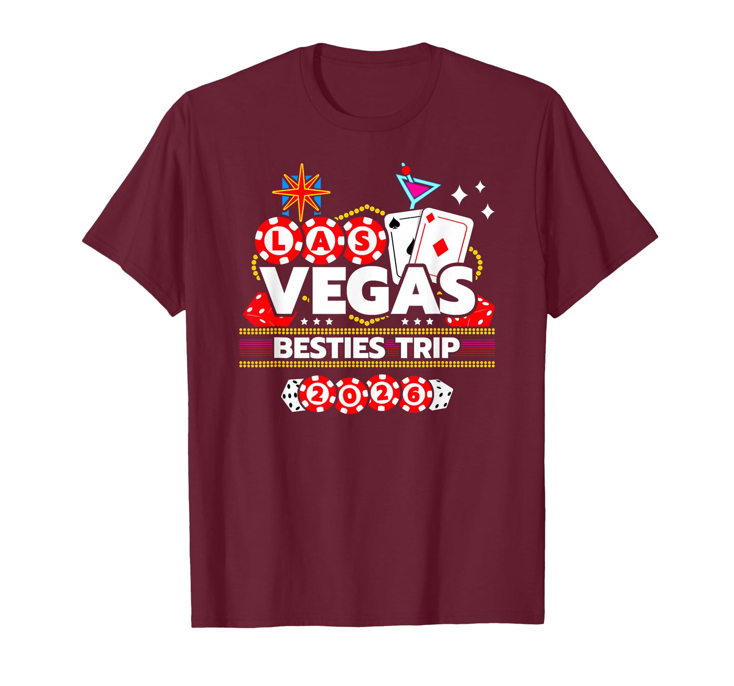 Las Vegas Vacation - Besties Trip - Vegas Girls Trip 2026 T-Shirt