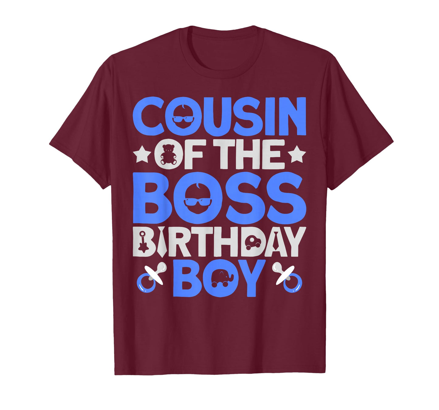 Cousin Of The Boss Birthday Party Outfit Like A Boss Cousin T-Shirt