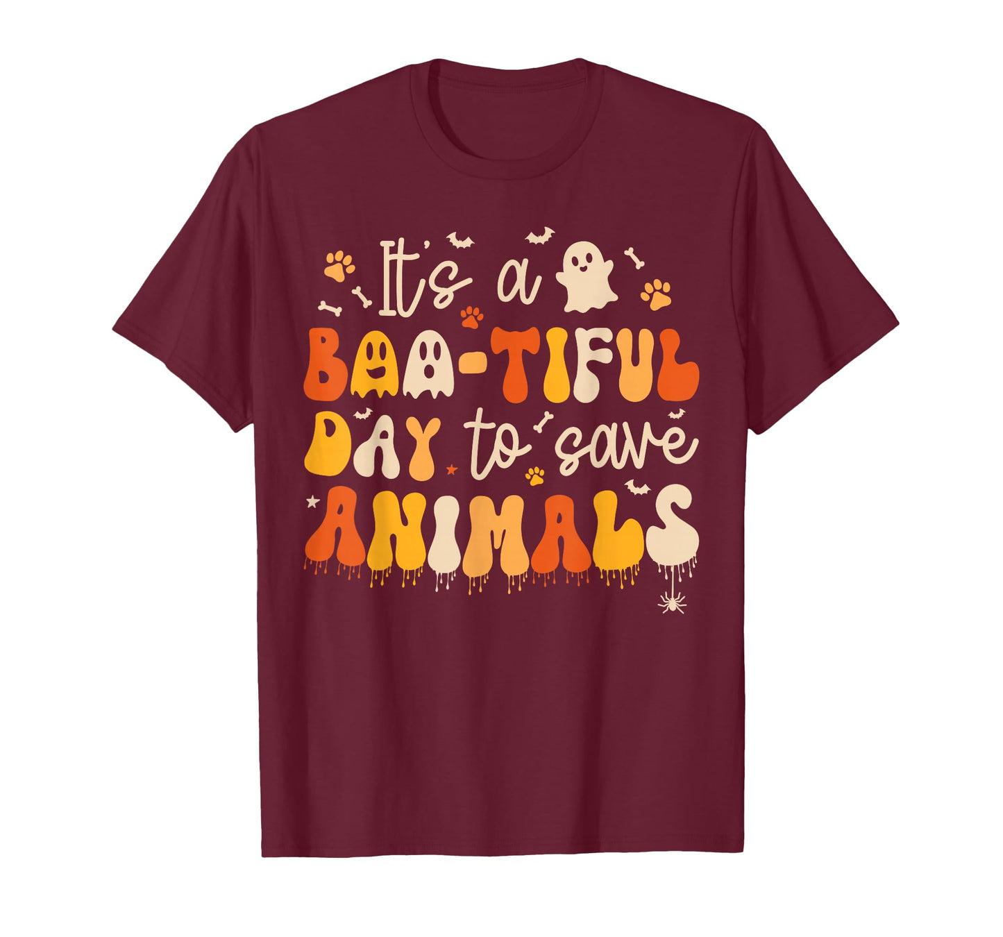It’s Boo-Tiful Day to Save Animals, Funny Halloween Vet Tech T-Shirt