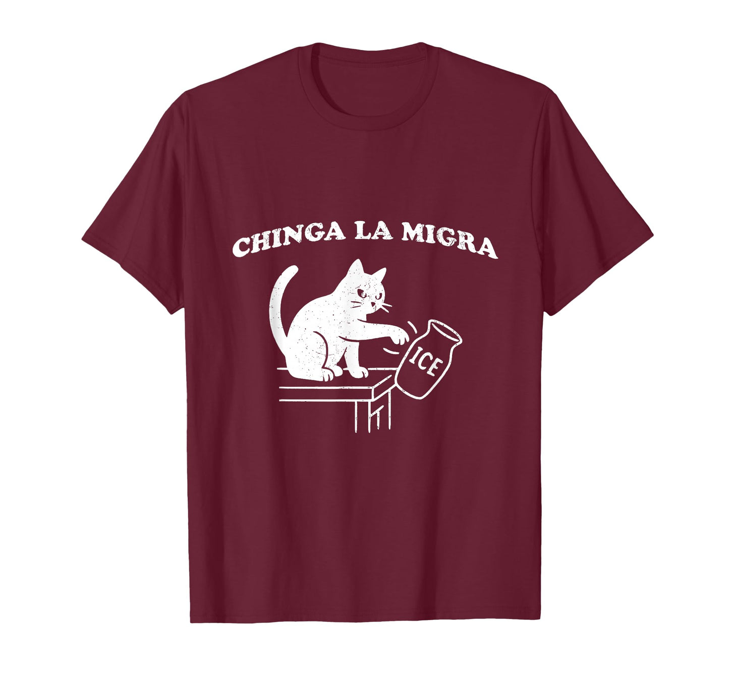 Chinga La Migra Pro Immigration Human Rights Feminist T-Shirt