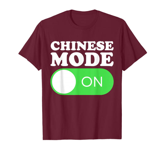 Chinese Mode On T-Shirt