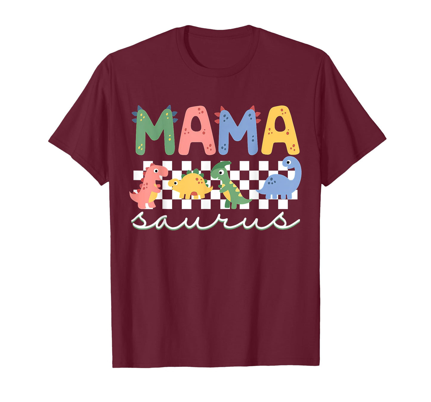 Mamasaurus T Rex Dinosaur Mama Saurus Family Matching Mom T-Shirt